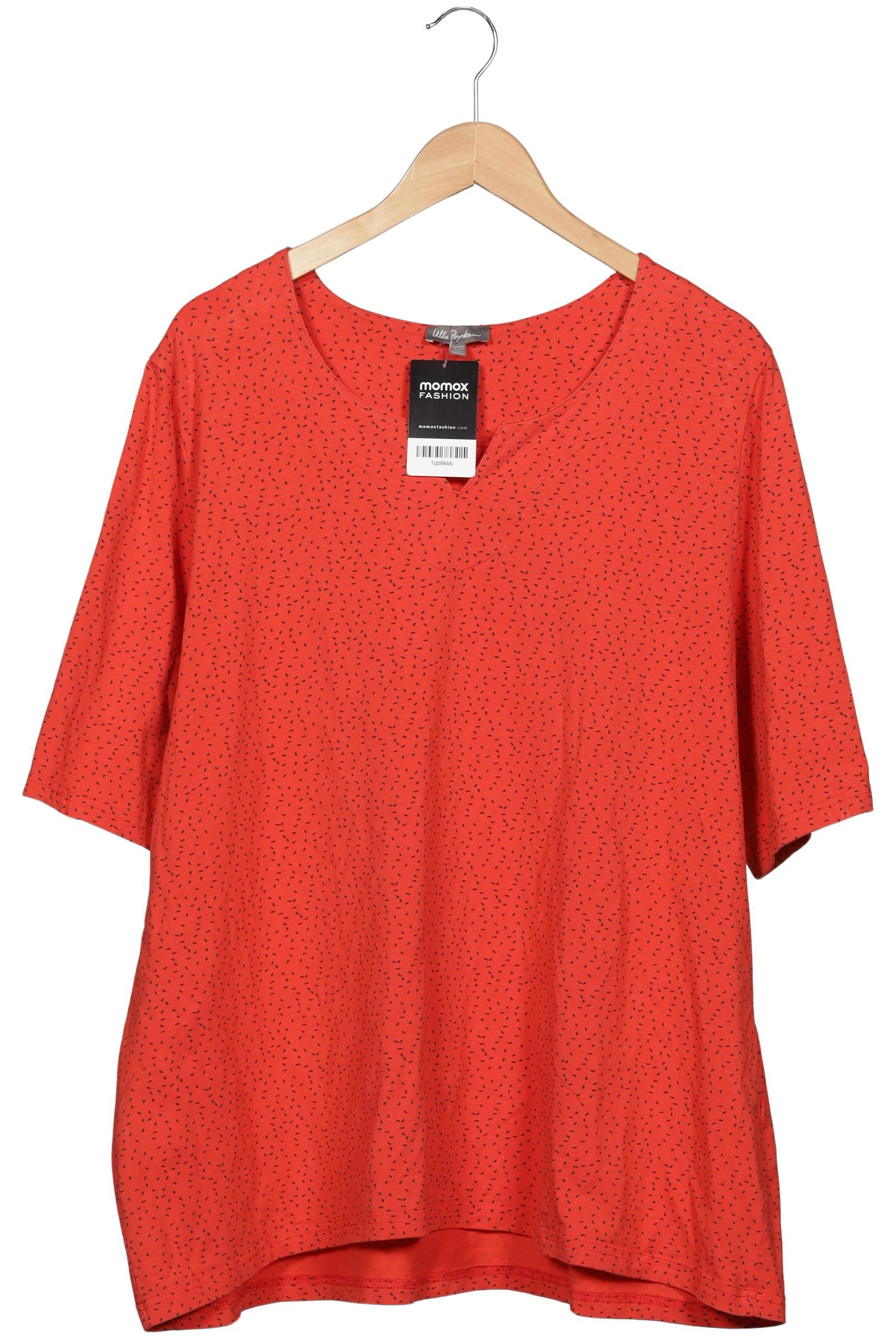 

Ulla Popken Damen Langarmshirt, orange, Gr. 50