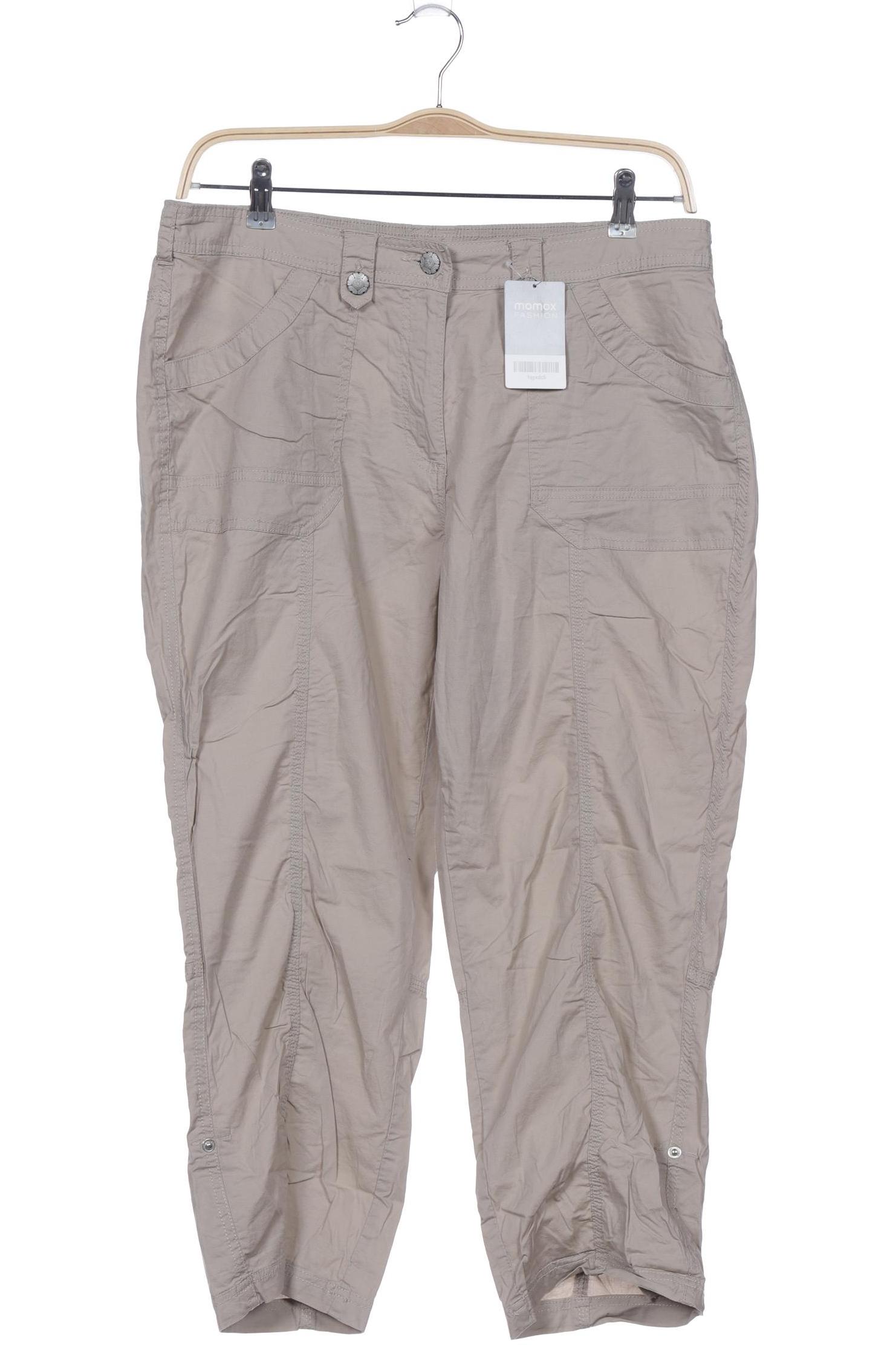 

Ulla Popken Damen Stoffhose, beige, Gr. 46