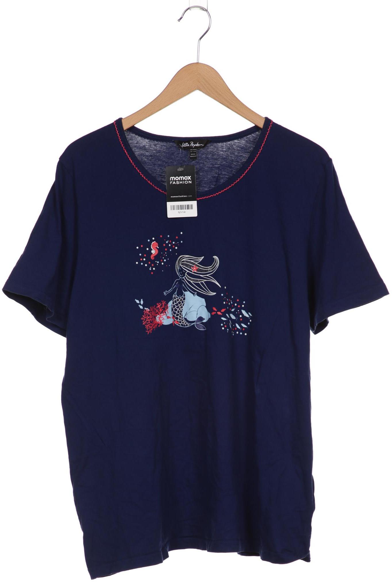 

Ulla Popken Damen T-Shirt, marineblau