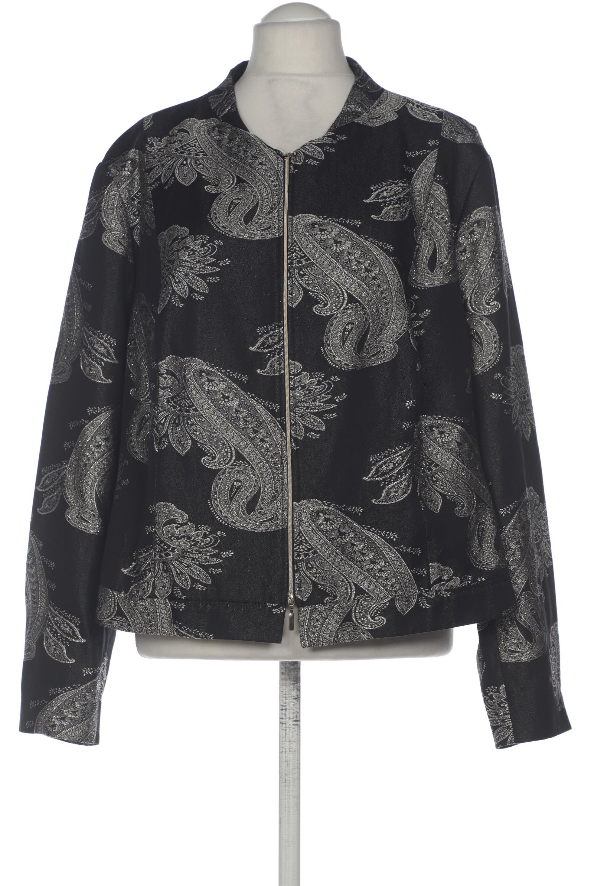 

Ulla Popken Damen Jacke, schwarz, Gr. 58