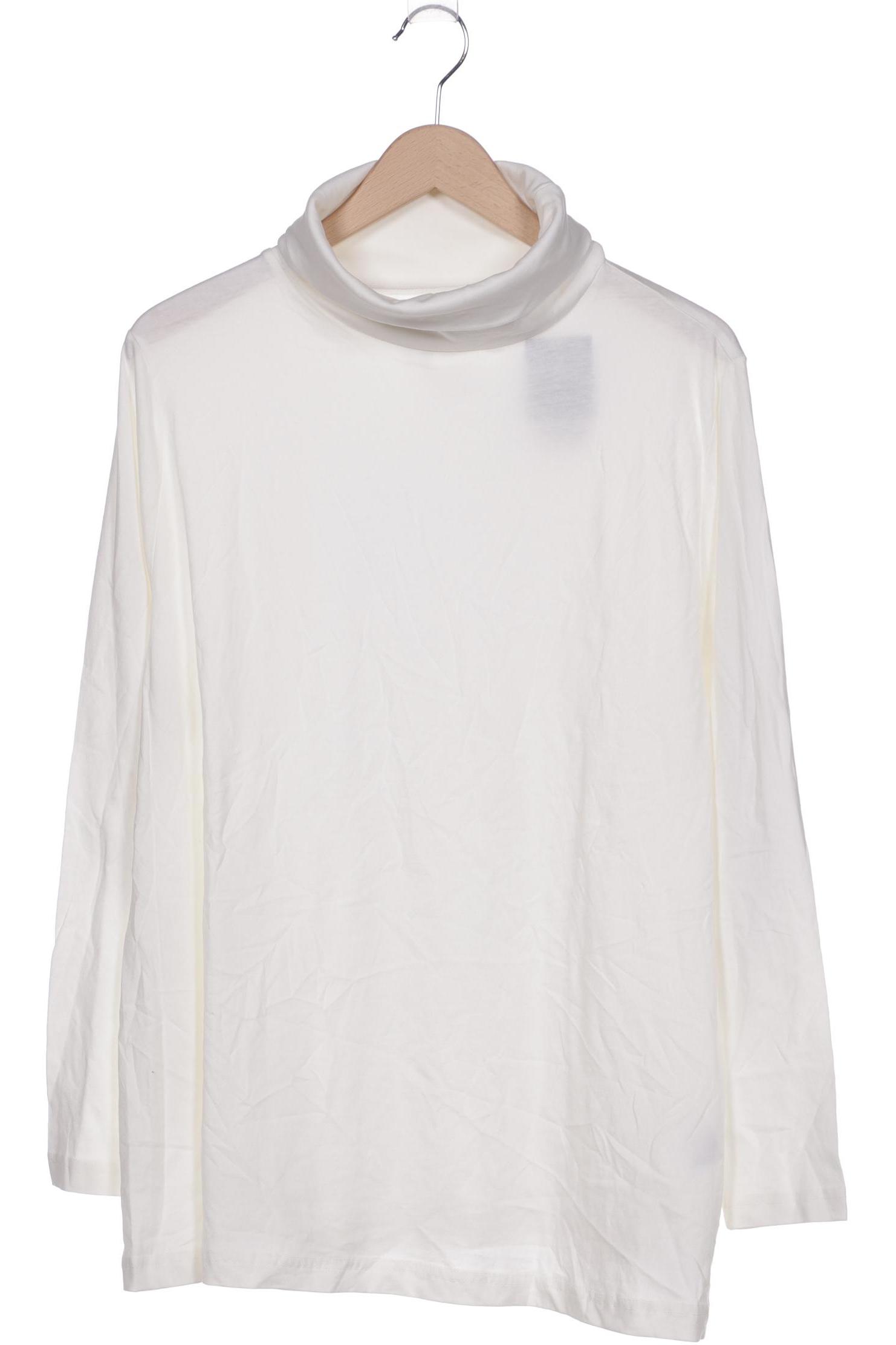 

Ulla Popken Damen Langarmshirt, cremeweiß, Gr. 50