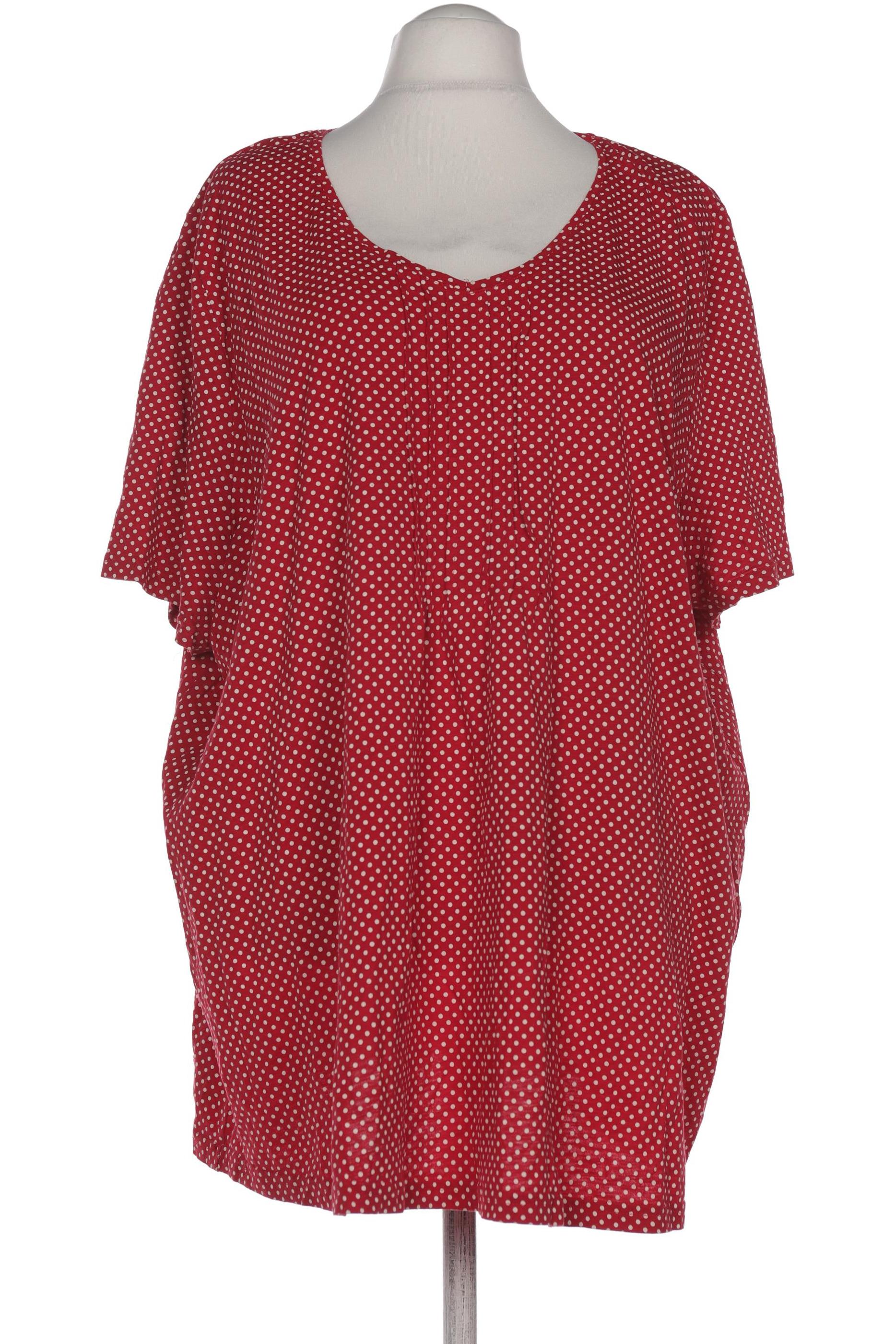 

Ulla Popken Damen T-Shirt, rot, Gr. 58