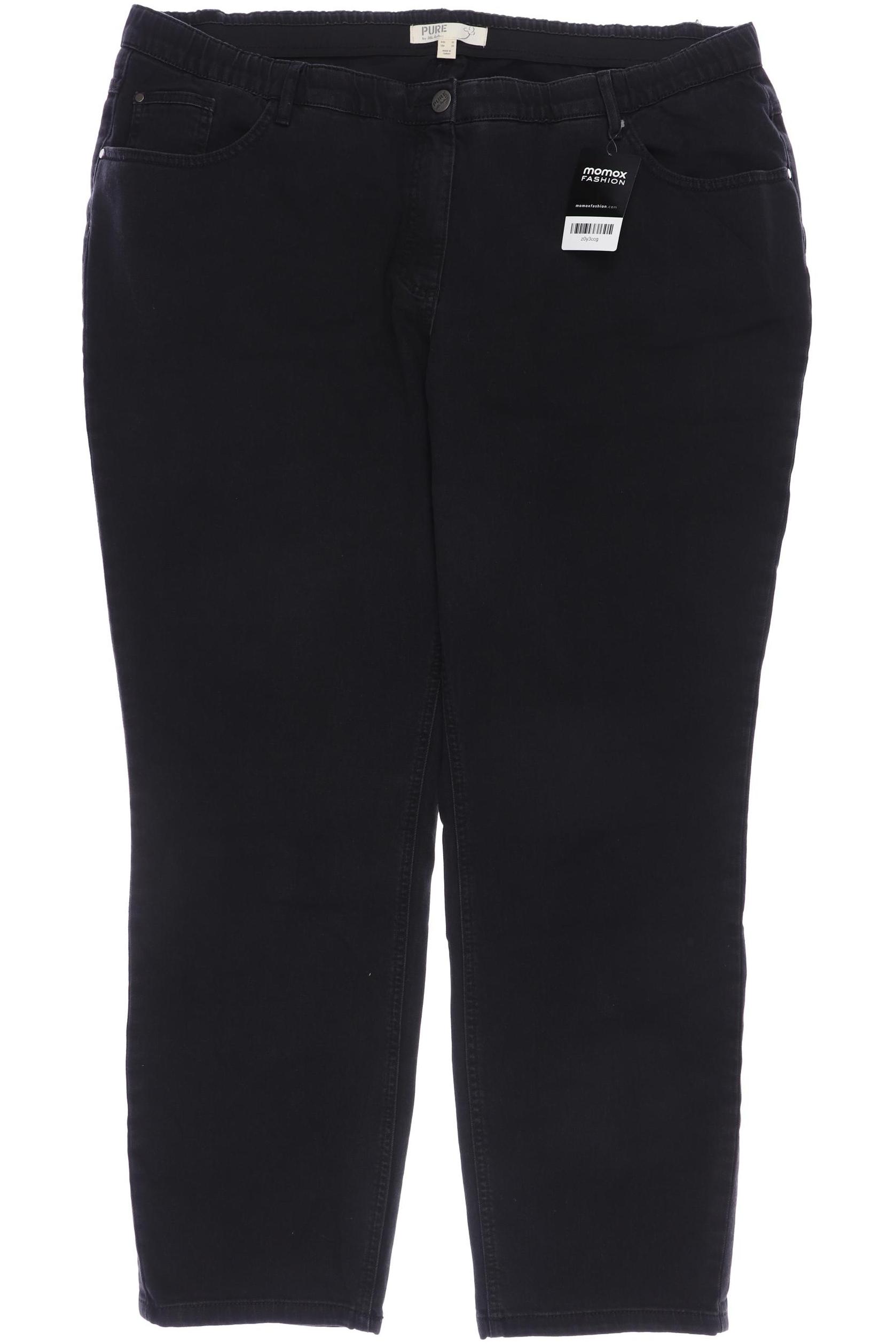 

Ulla Popken Damen Jeans, schwarz