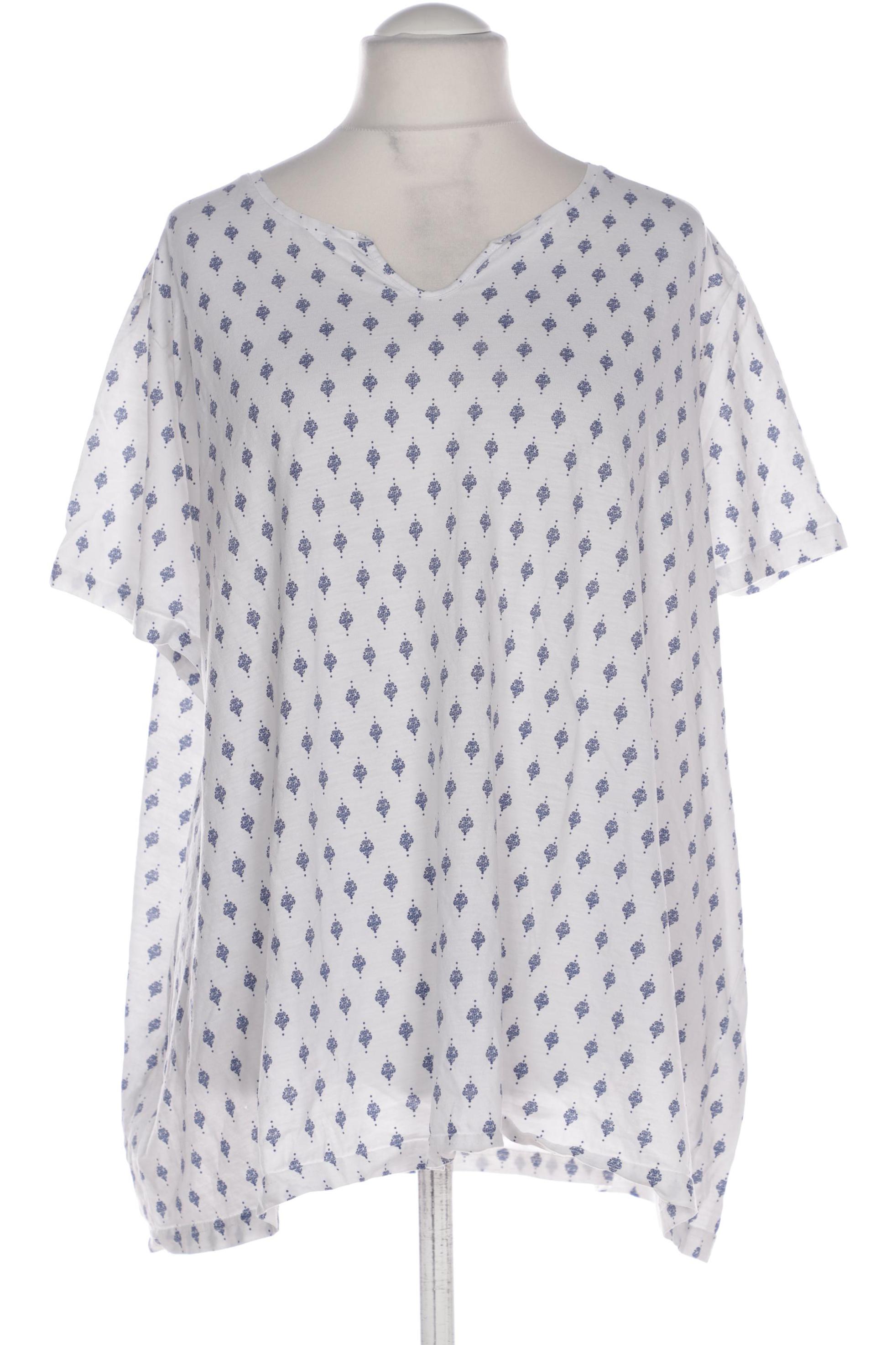 

Ulla Popken Damen T-Shirt, weiß, Gr. 58