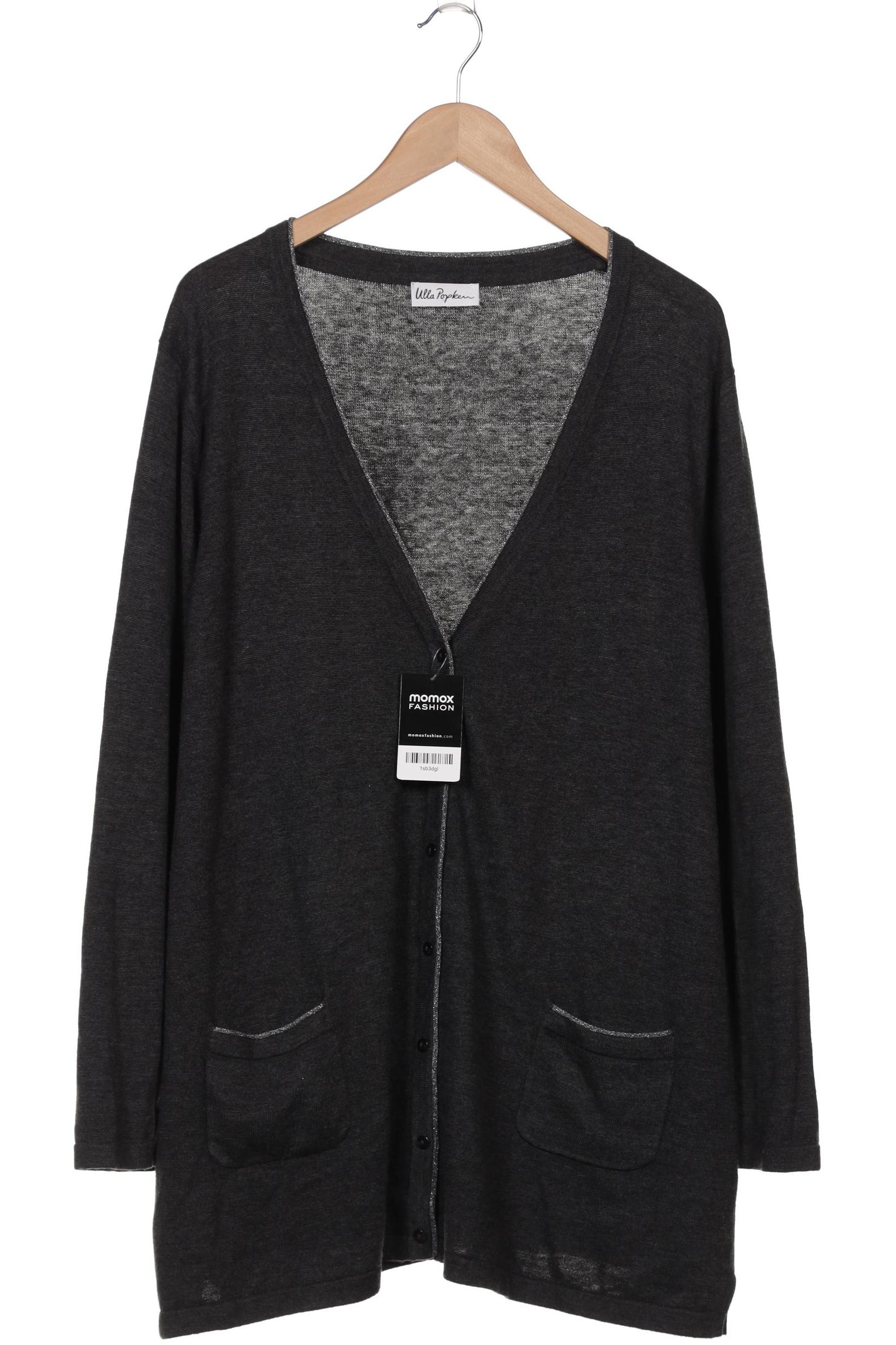 

Ulla Popken Damen Strickjacke, grau, Gr. 50