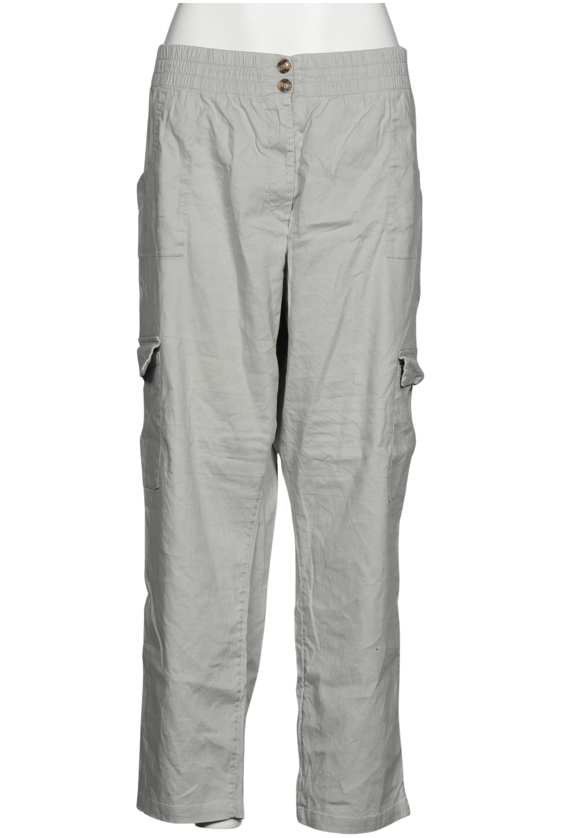 

Ulla Popken Damen Stoffhose, grau, Gr. 54