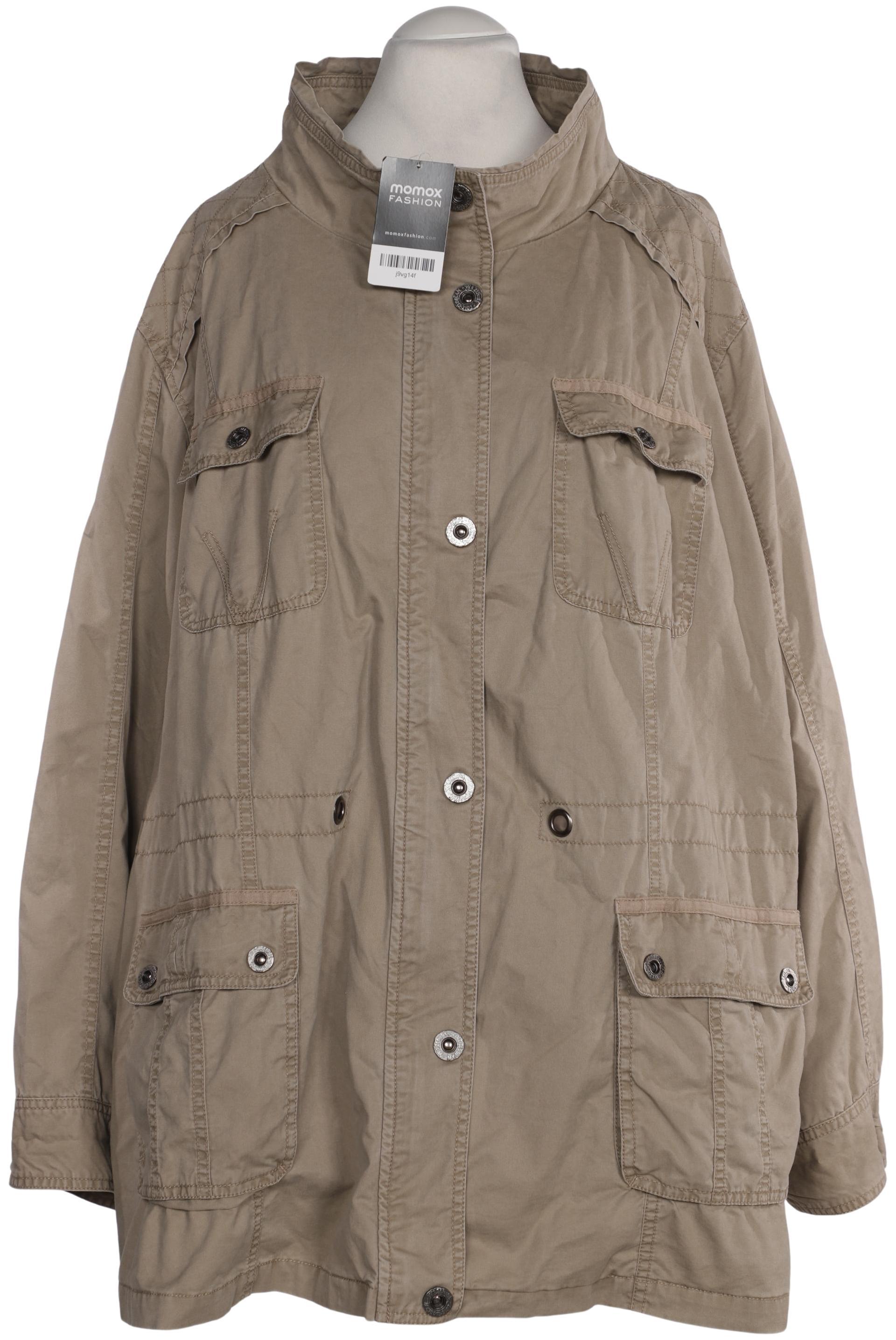 

Ulla Popken Damen Jacke, beige, Gr. 54