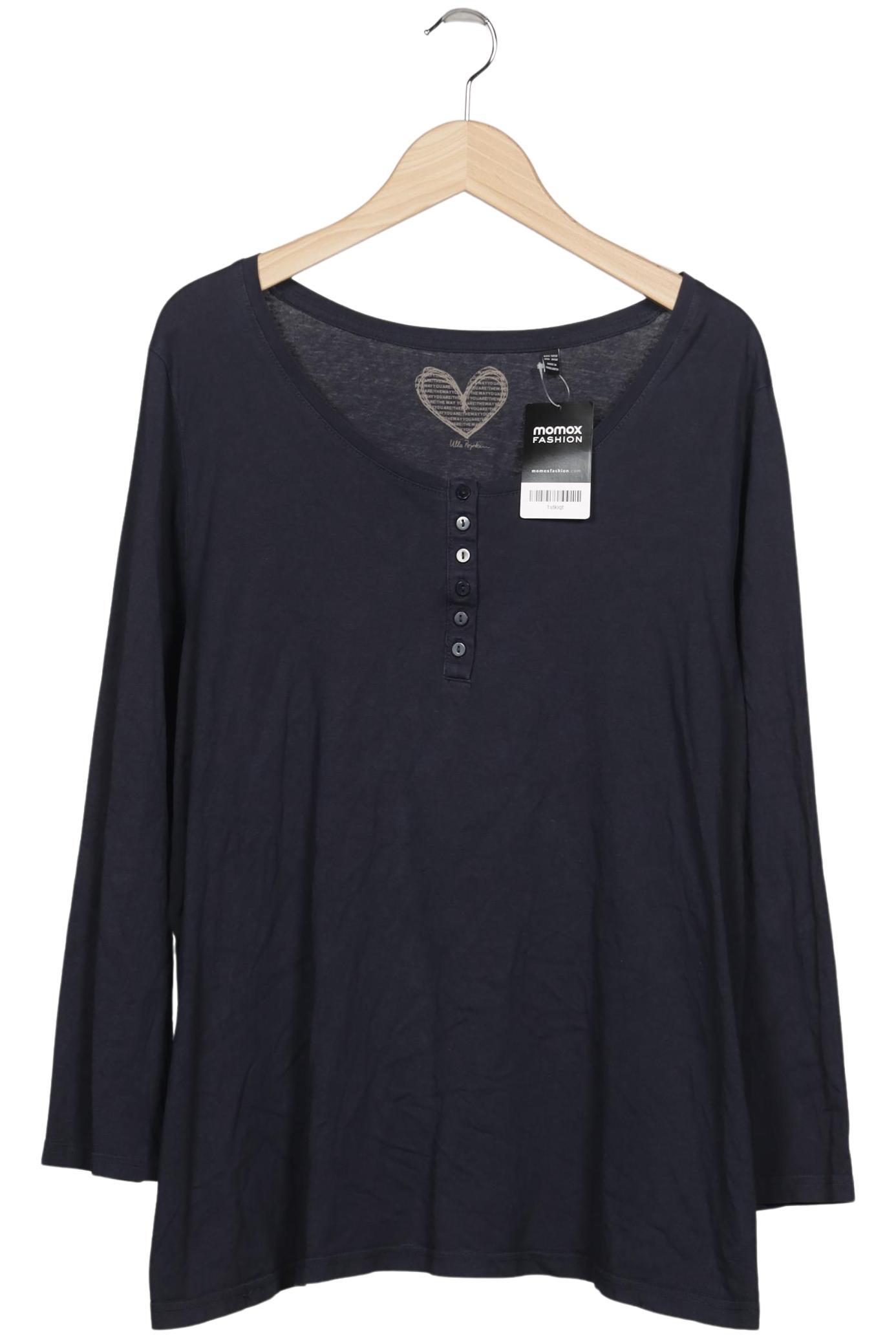 

Ulla Popken Damen Langarmshirt, marineblau, Gr. 50