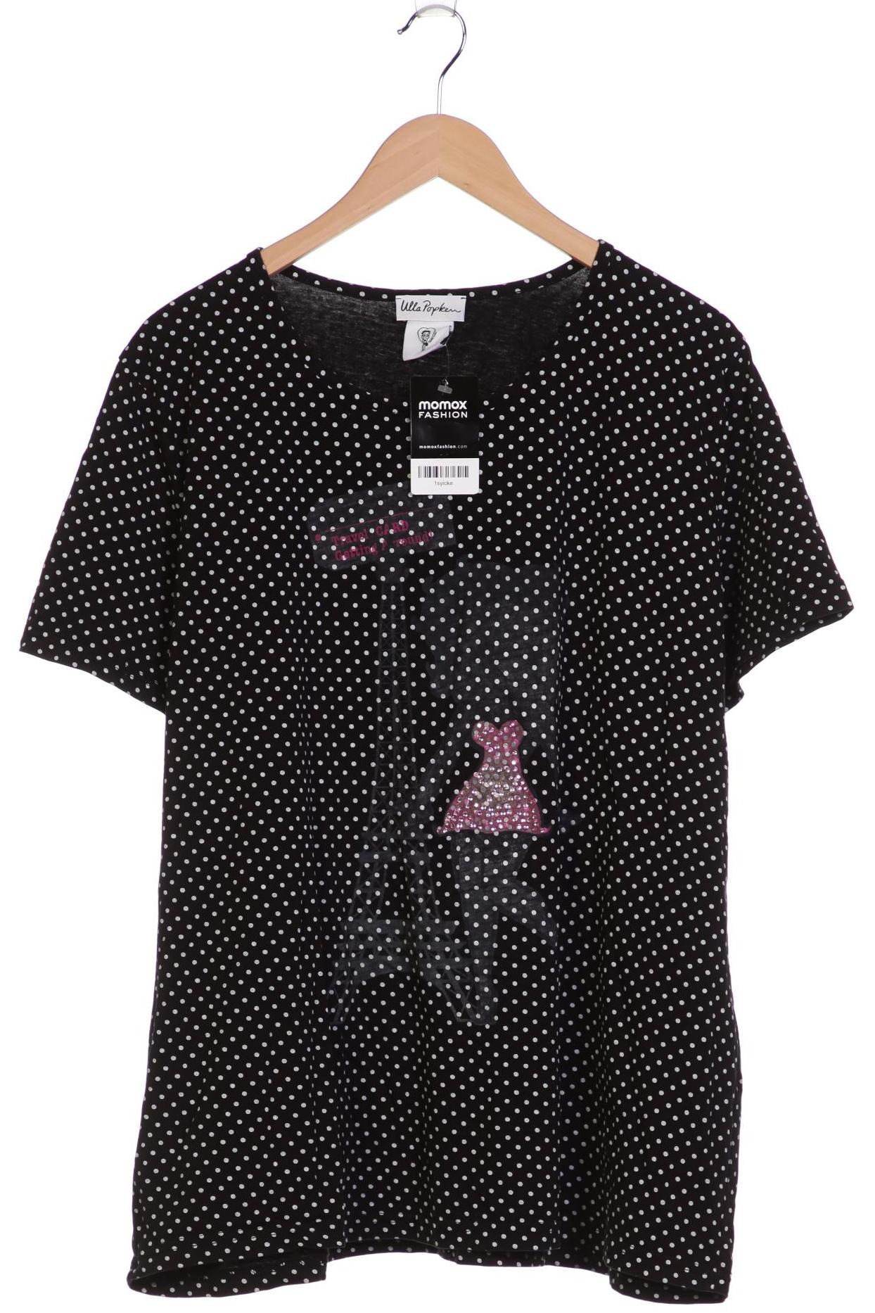 

Ulla Popken Damen T-Shirt, schwarz, Gr. 50
