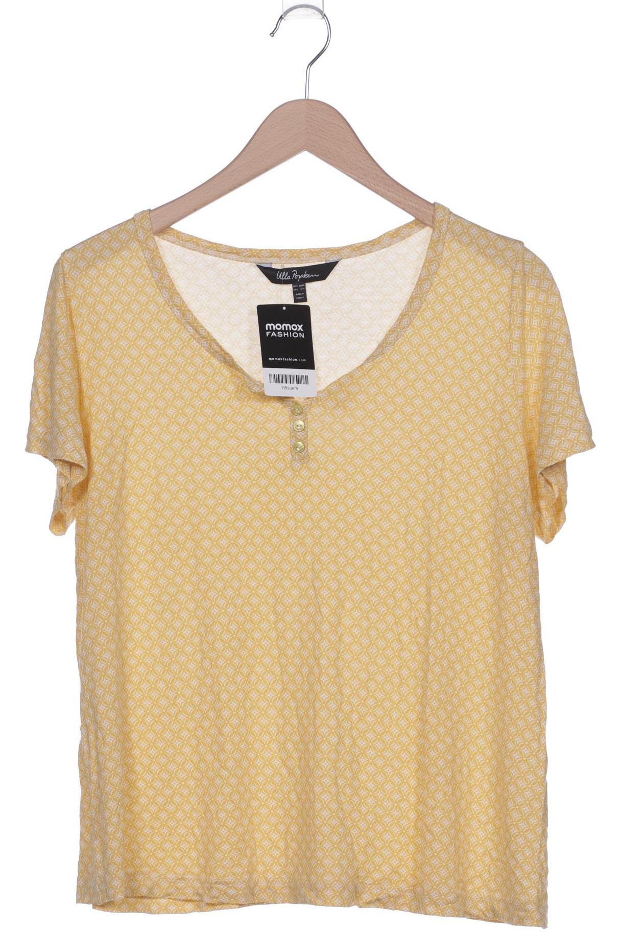 

Ulla Popken Damen T-Shirt, gelb, Gr. 42