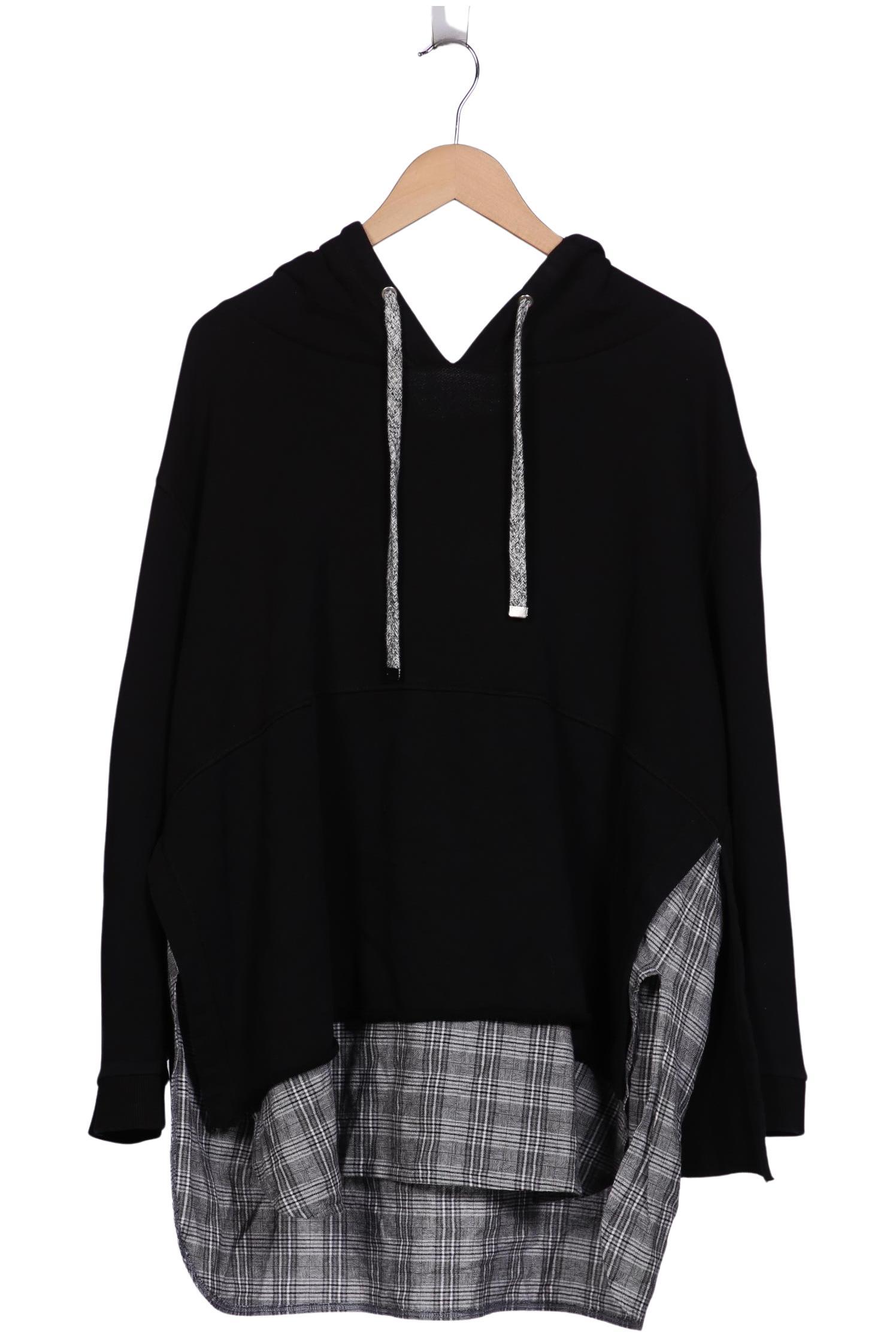 

Ulla Popken Damen Kapuzenpullover, schwarz, Gr. 50