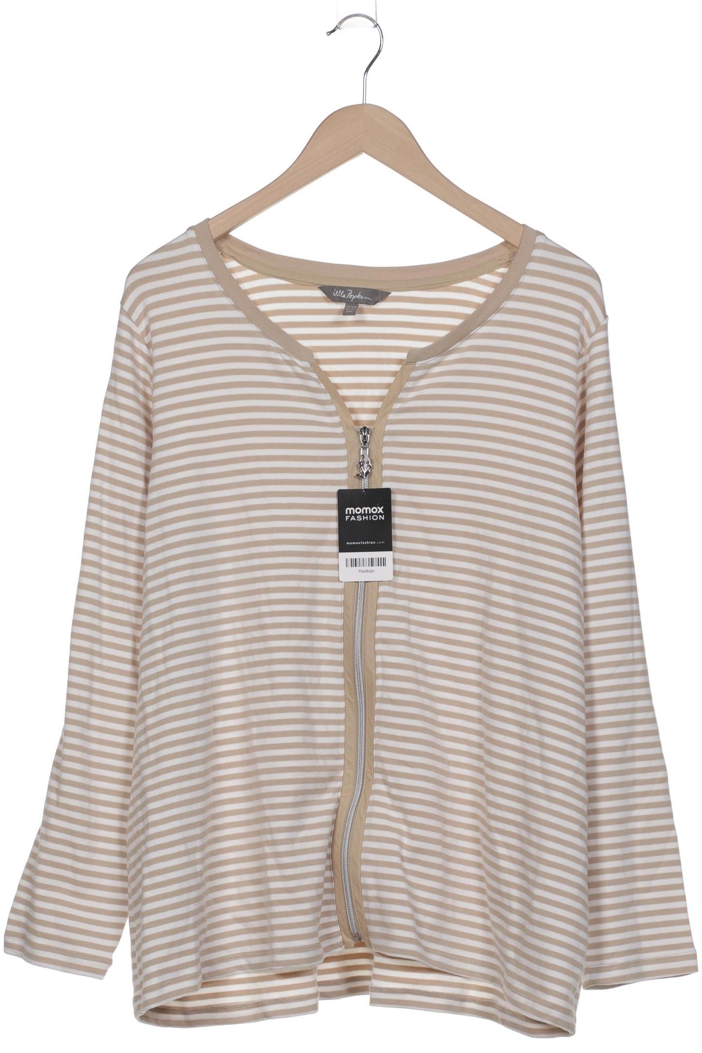 

Ulla Popken Damen Strickjacke, beige, Gr. 46