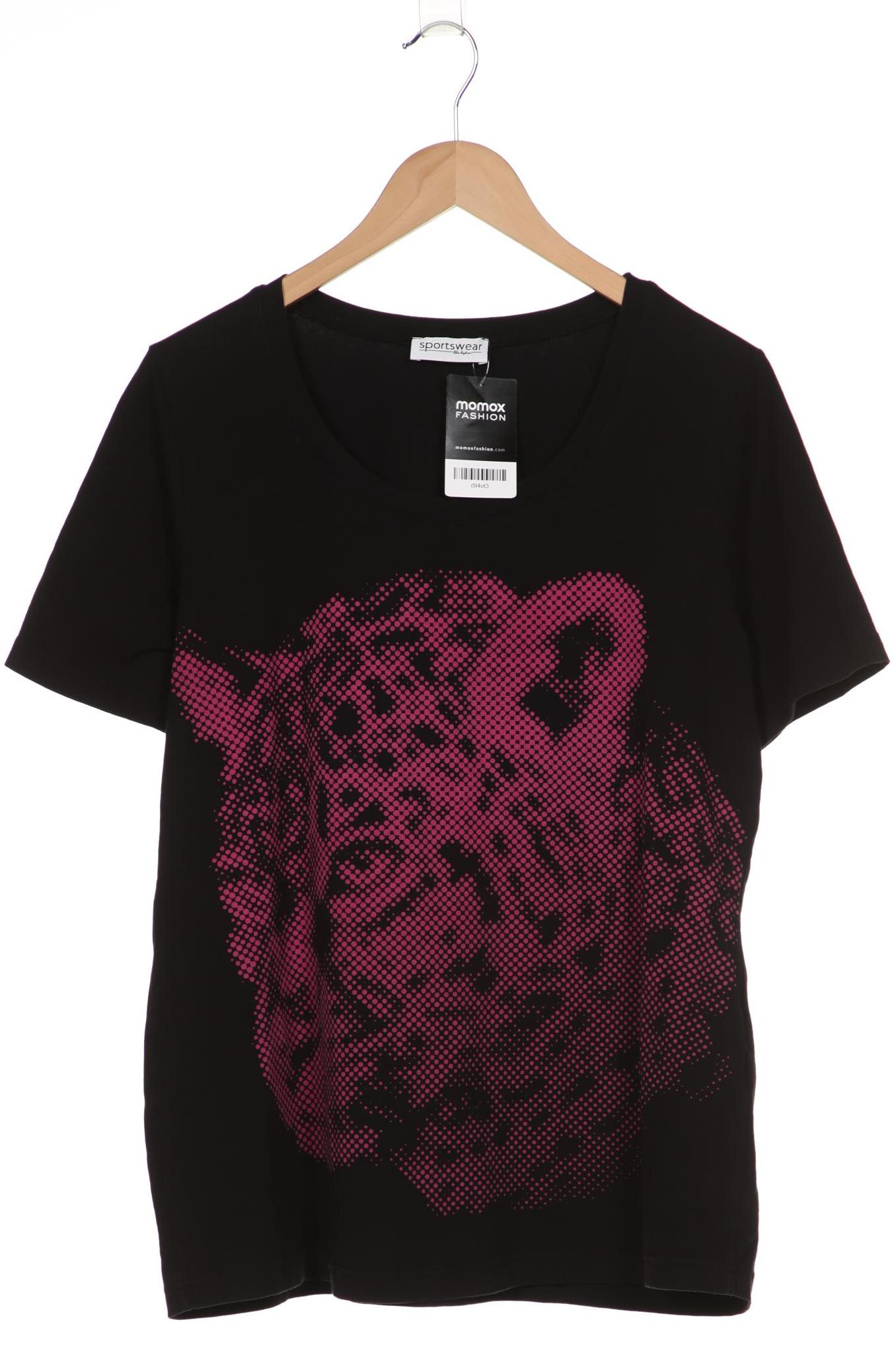 

Ulla Popken Damen T-Shirt, schwarz, Gr. 42