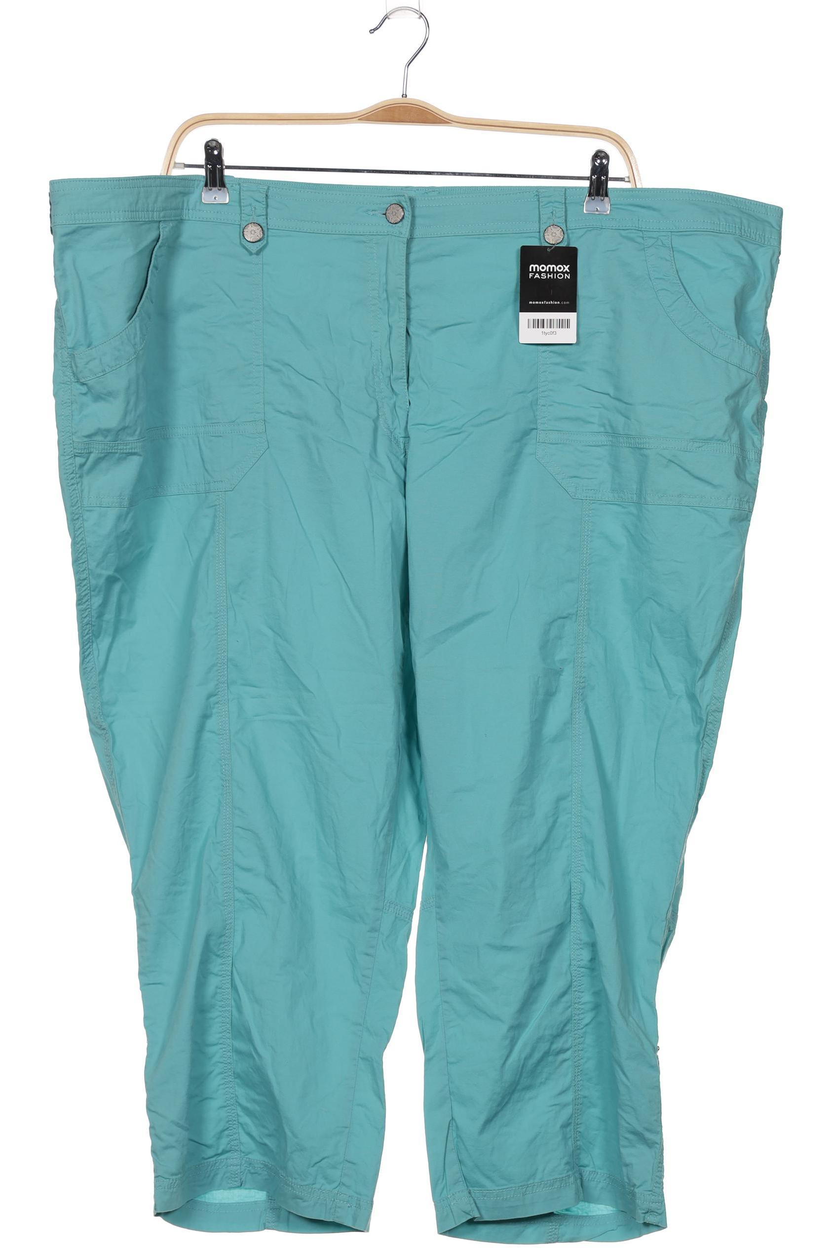 

Ulla Popken Damen Stoffhose, türkis, Gr. 58