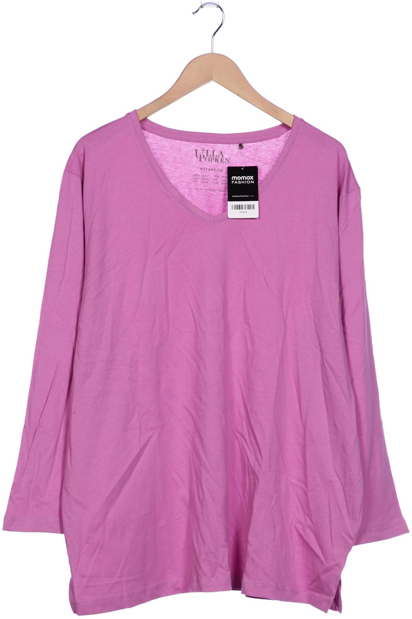 

Ulla Popken Damen Langarmshirt, flieder, Gr. 50