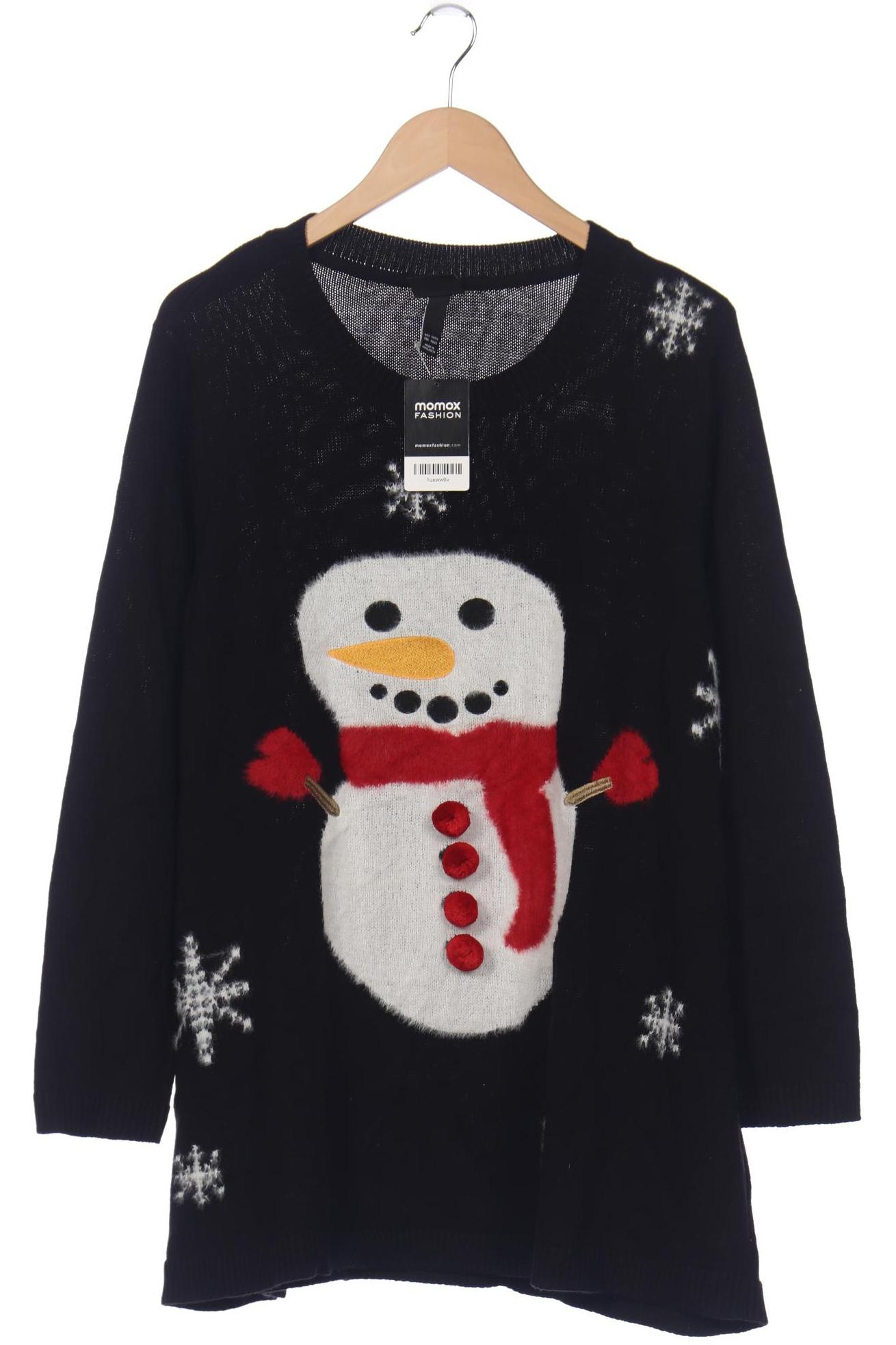 

Ulla Popken Damen Pullover, schwarz