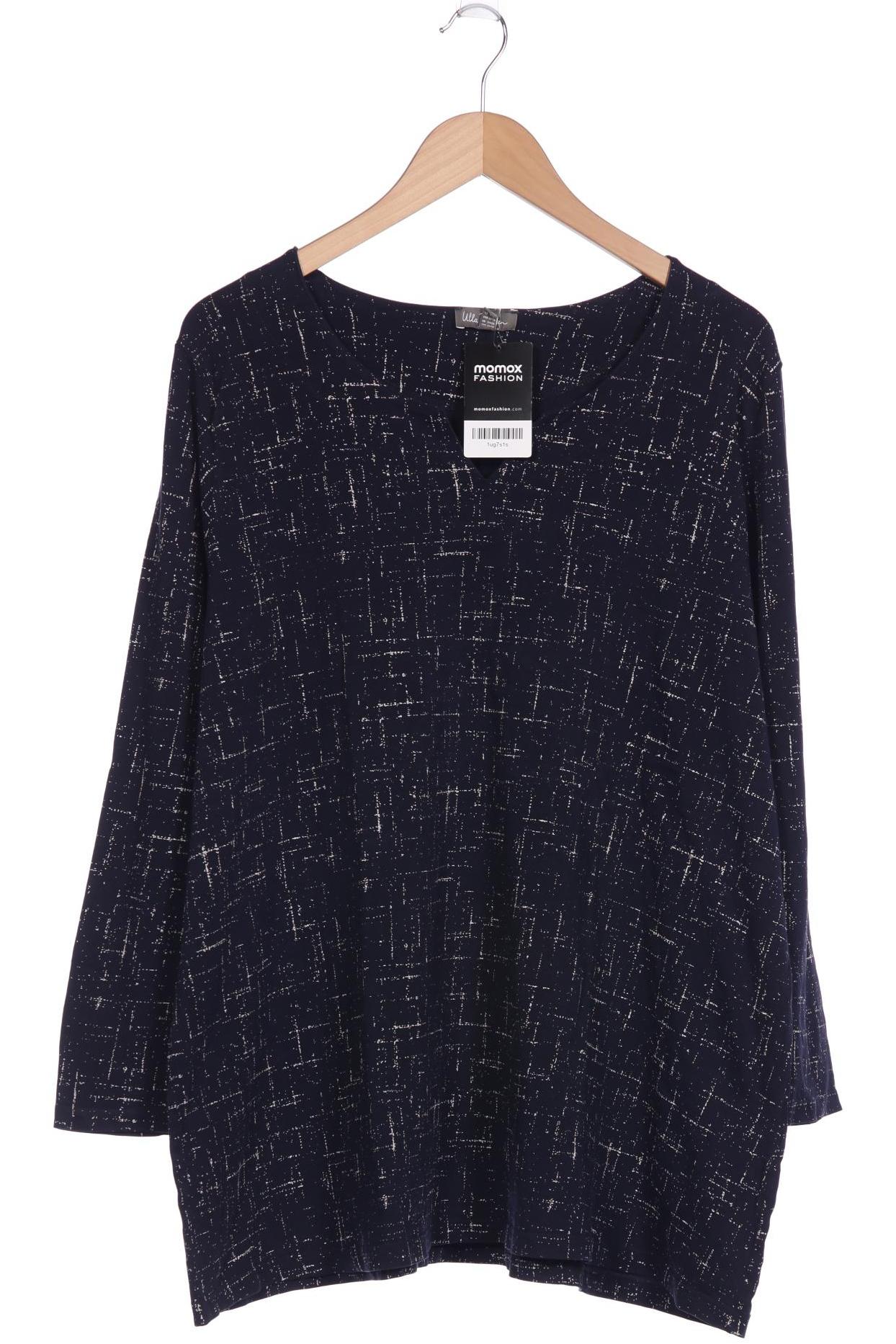 

Ulla Popken Damen Langarmshirt, marineblau