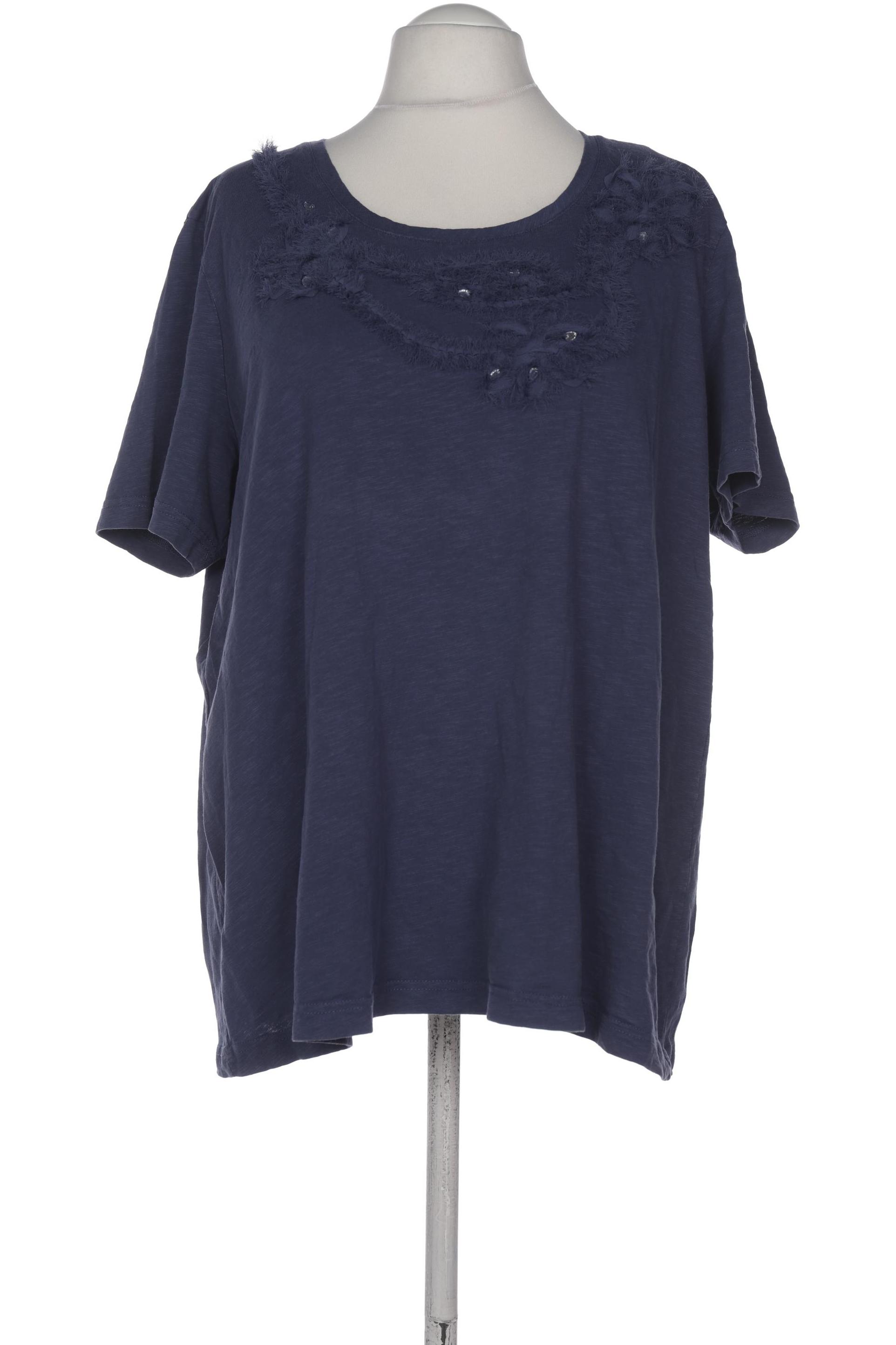 

Ulla Popken Damen T-Shirt, marineblau