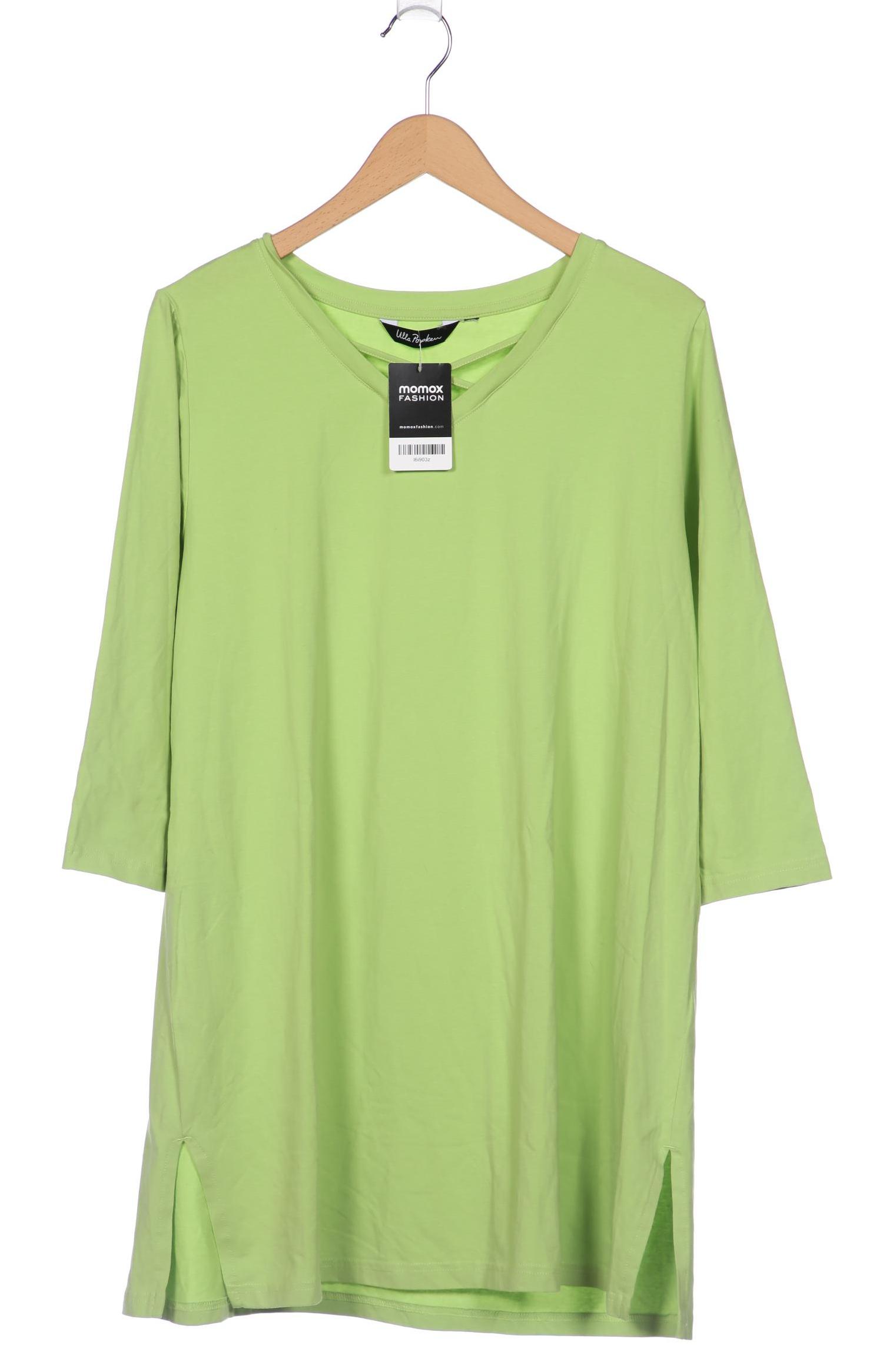

Ulla Popken Damen Langarmshirt, hellgrün