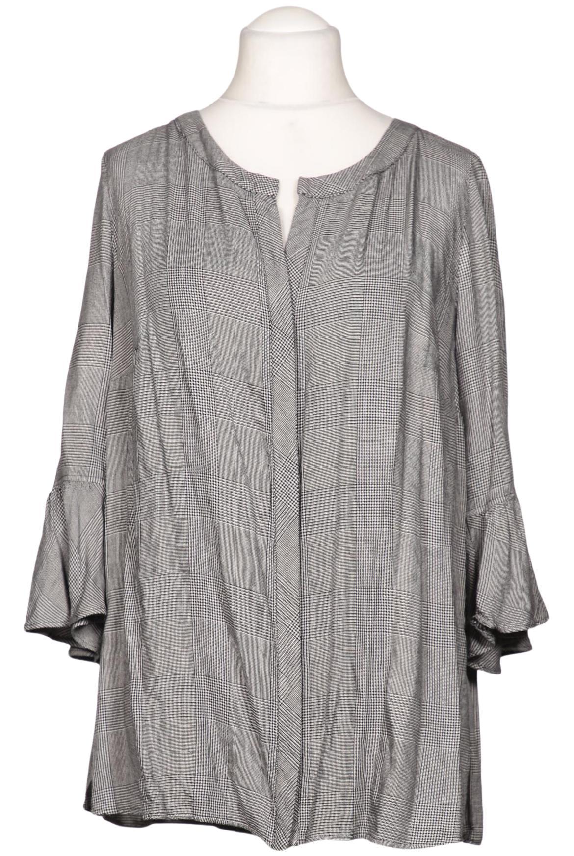 

Ulla Popken Damen Bluse, grau, Gr. 46
