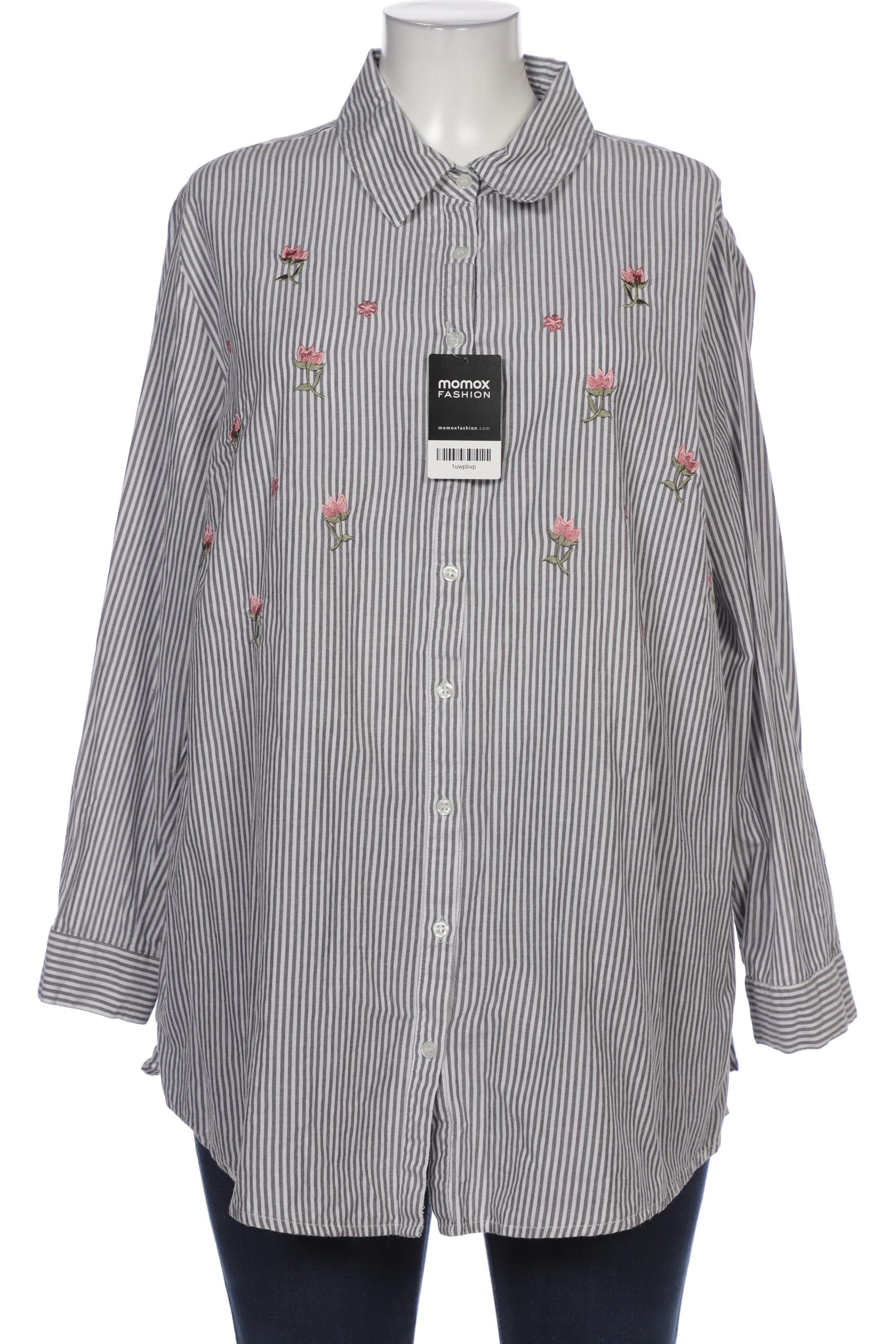 

Ulla Popken Damen Bluse, grau