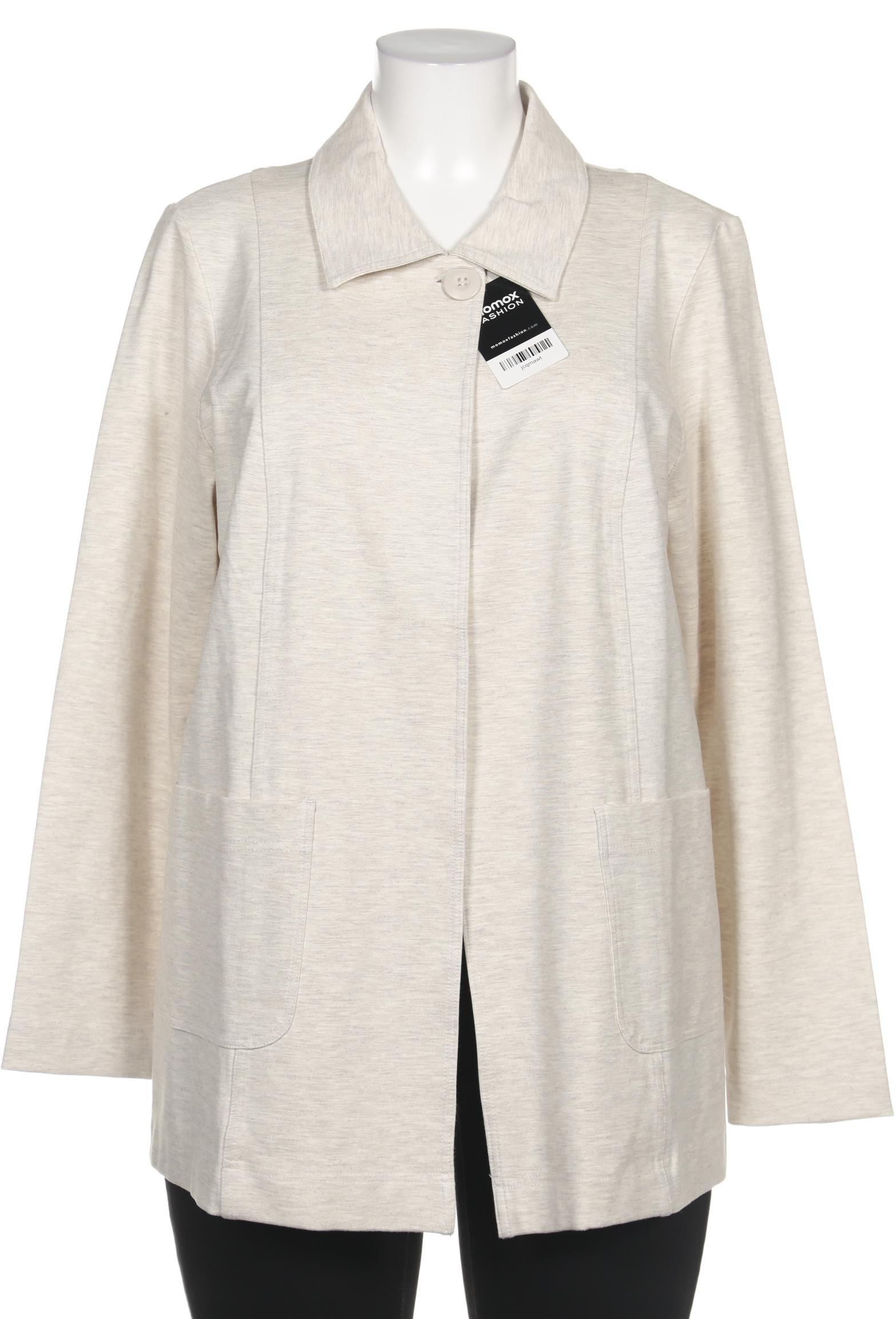 

Ulla Popken Damen Blazer, cremeweiß, Gr. 46