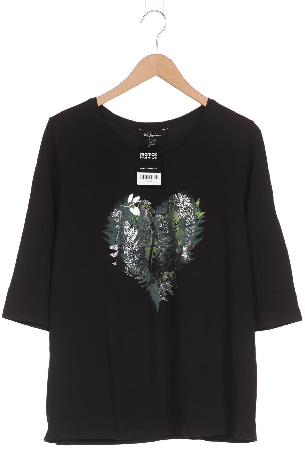 

Ulla Popken Damen T-Shirt, schwarz