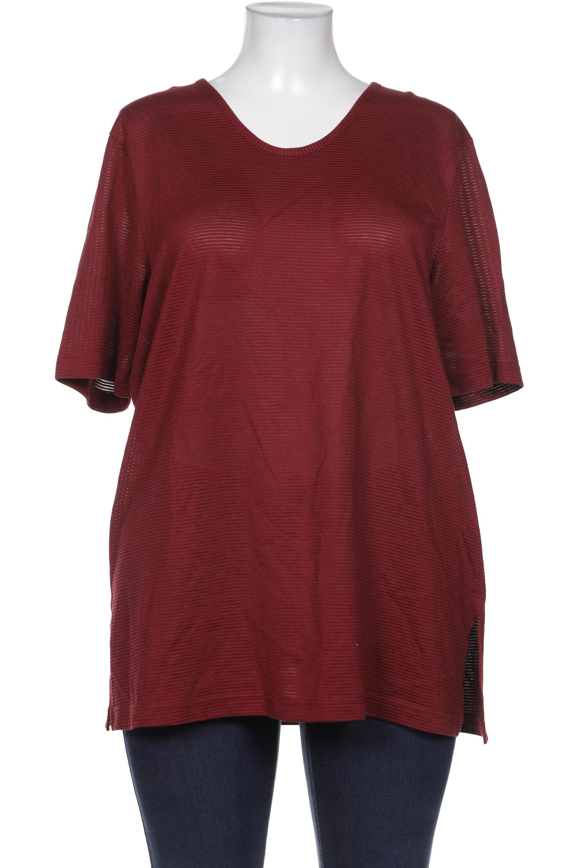 

Ulla Popken Damen T-Shirt, bordeaux, Gr. 42