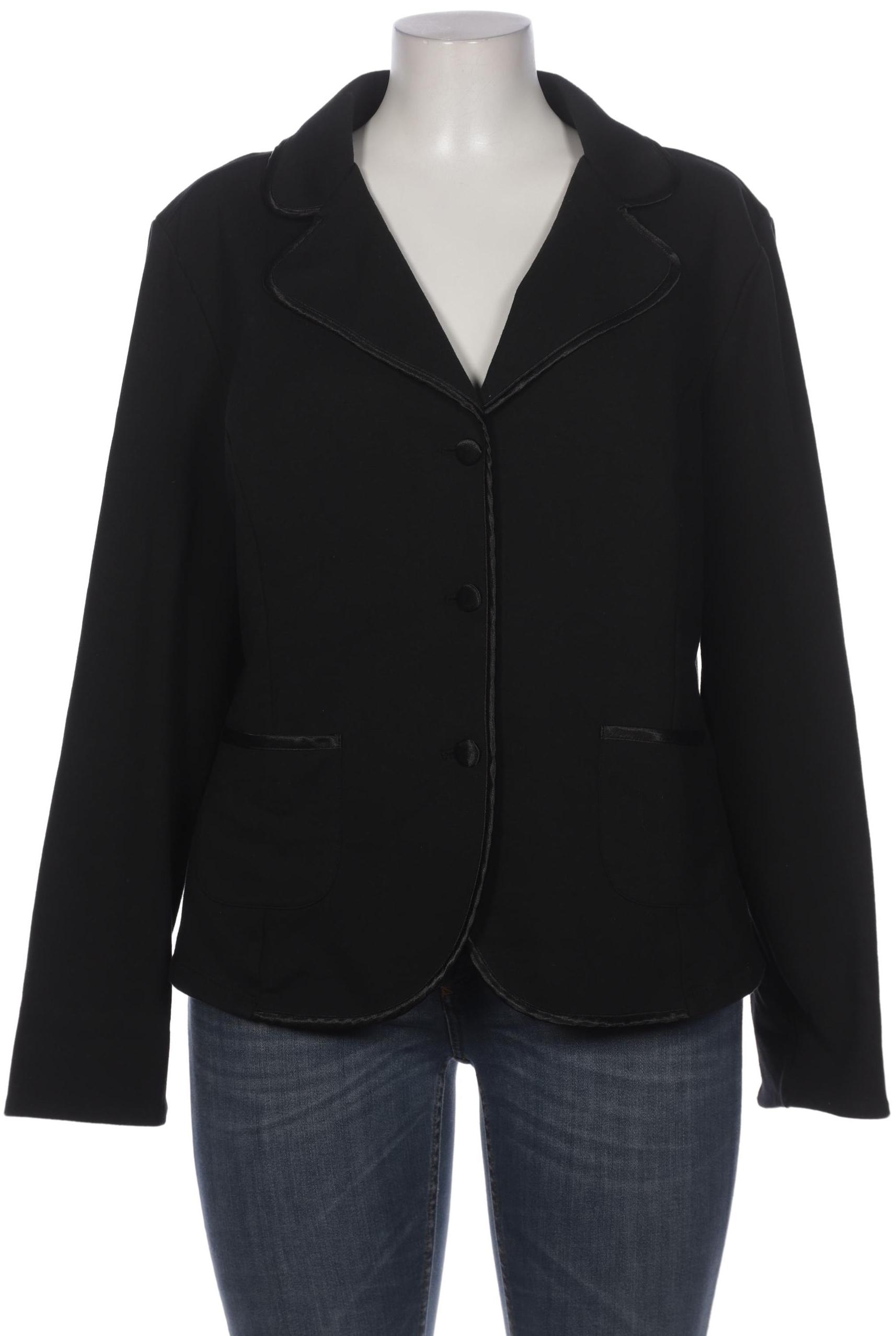 

Ulla Popken Damen Blazer, schwarz, Gr. 46
