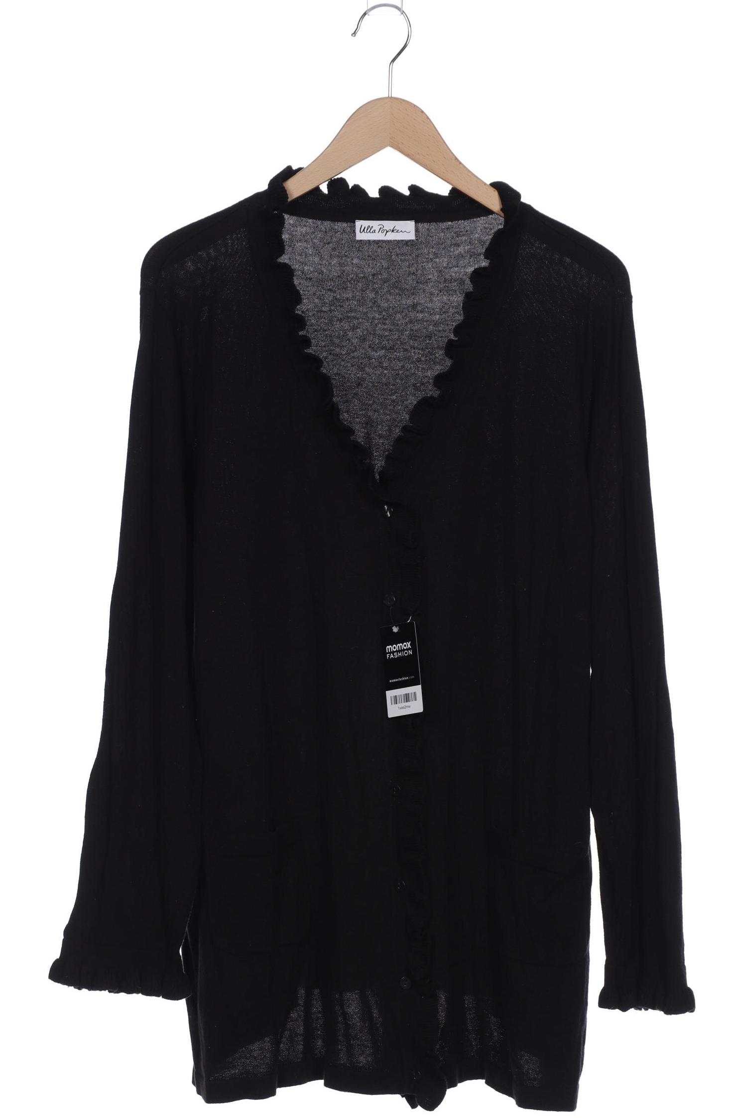 

Ulla Popken Damen Strickjacke, schwarz