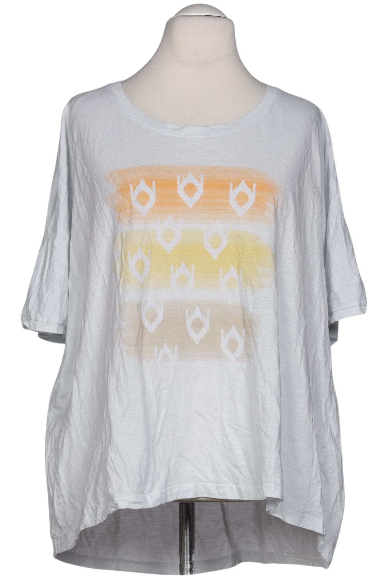 

Ulla Popken Damen T-Shirt, weiß, Gr. 58