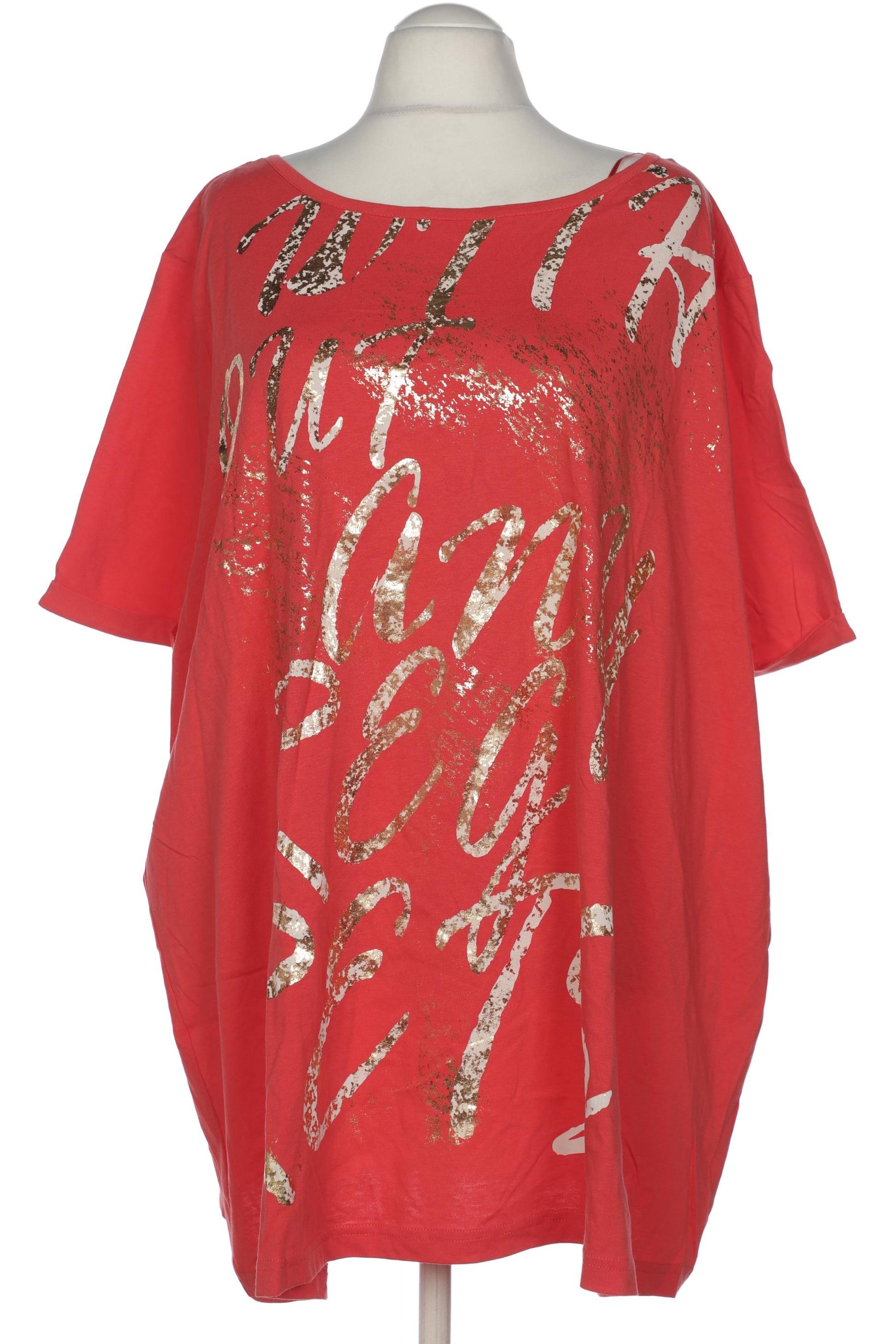 

Ulla Popken Damen T-Shirt, rot, Gr. 58