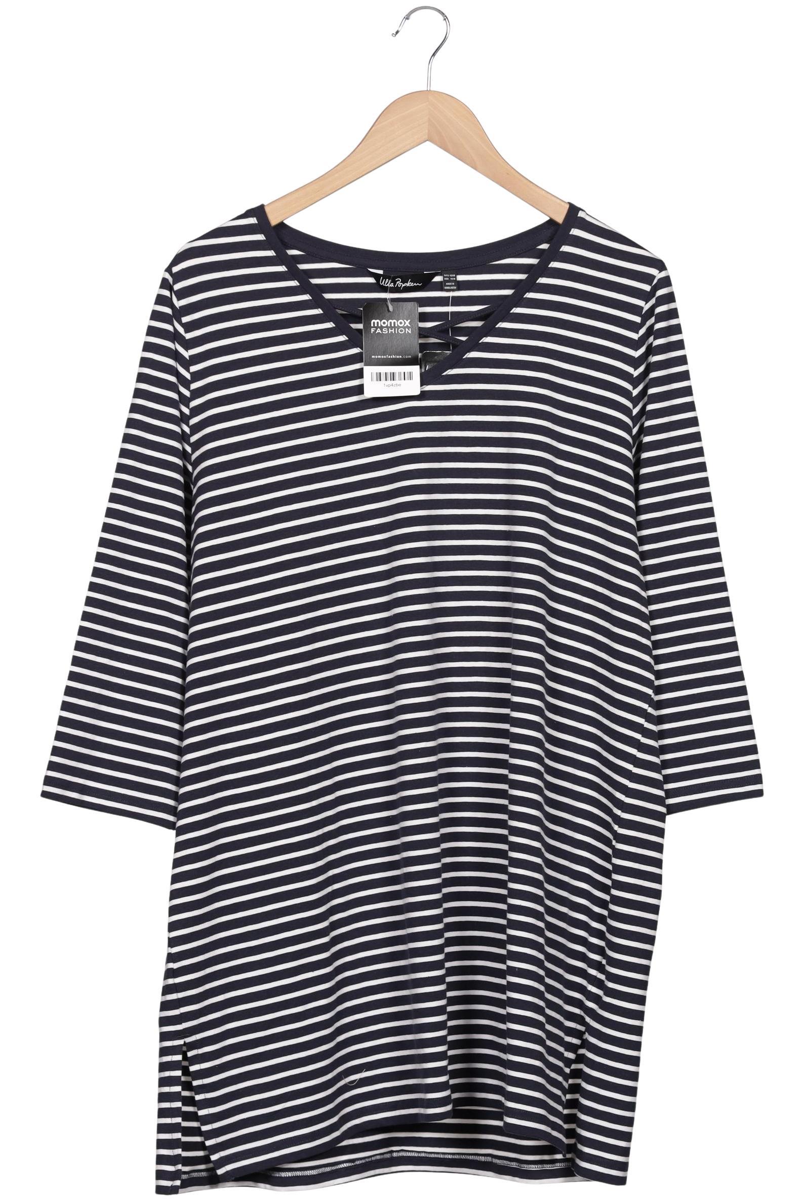 

Ulla Popken Damen Langarmshirt, marineblau, Gr. 46