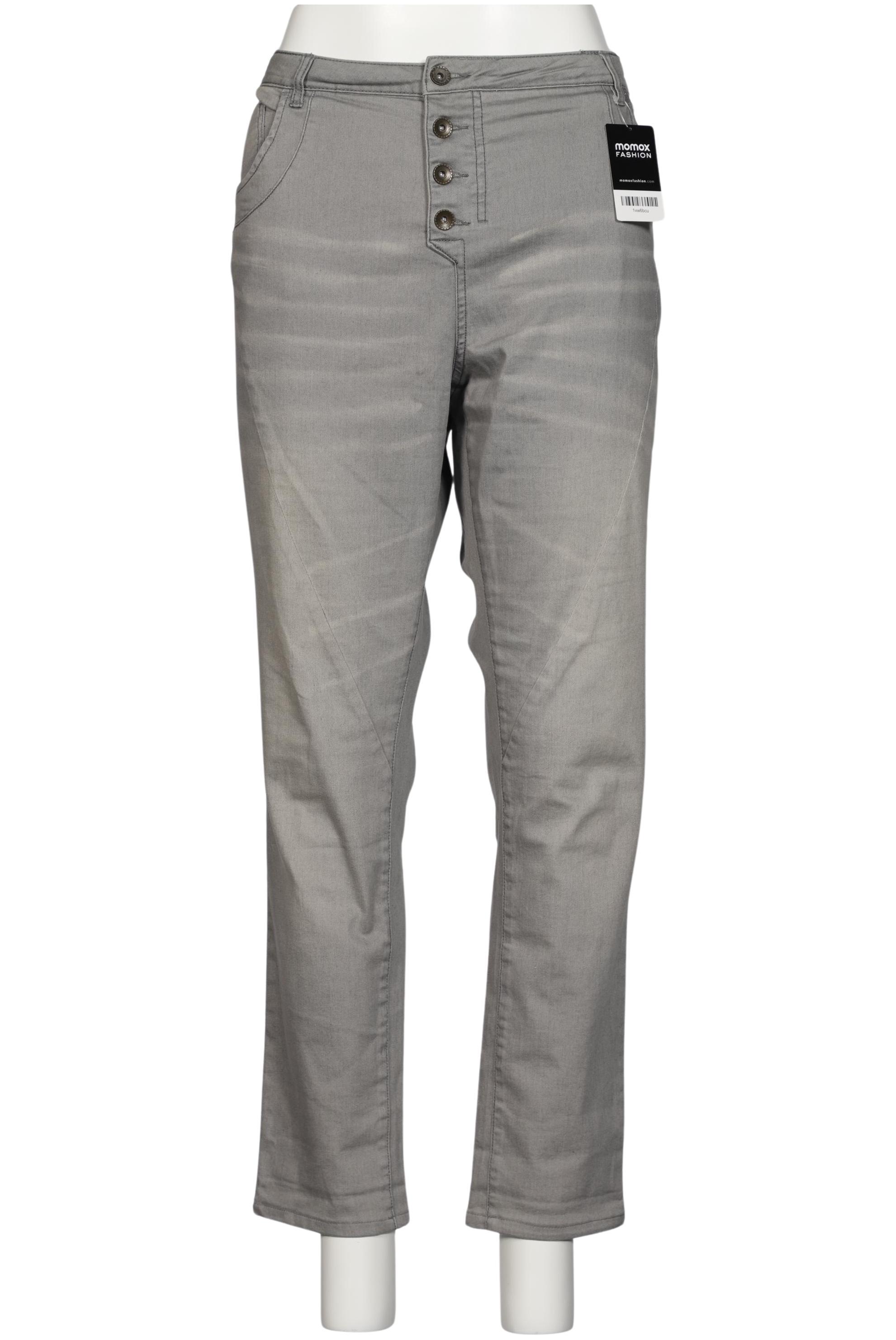 

Ulla Popken Damen Jeans, grau, Gr. 48