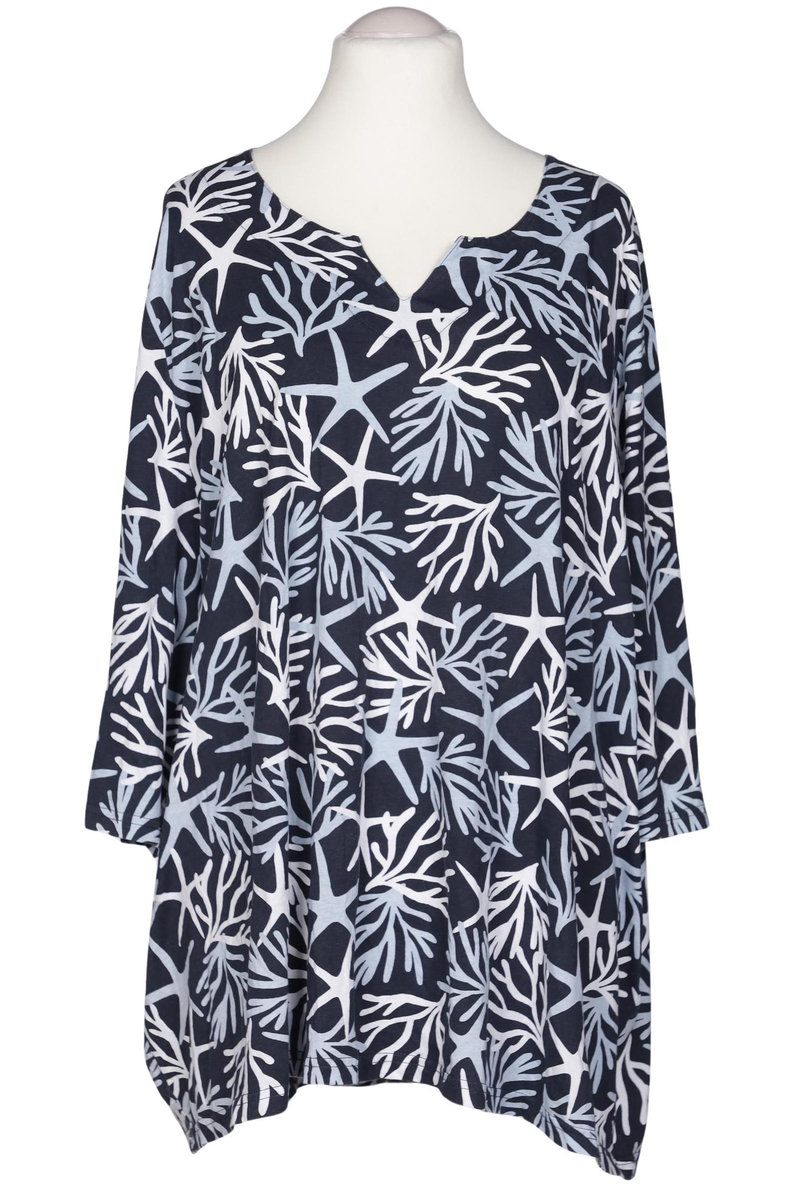 

Ulla Popken Damen Langarmshirt, mehrfarbig, Gr. 58