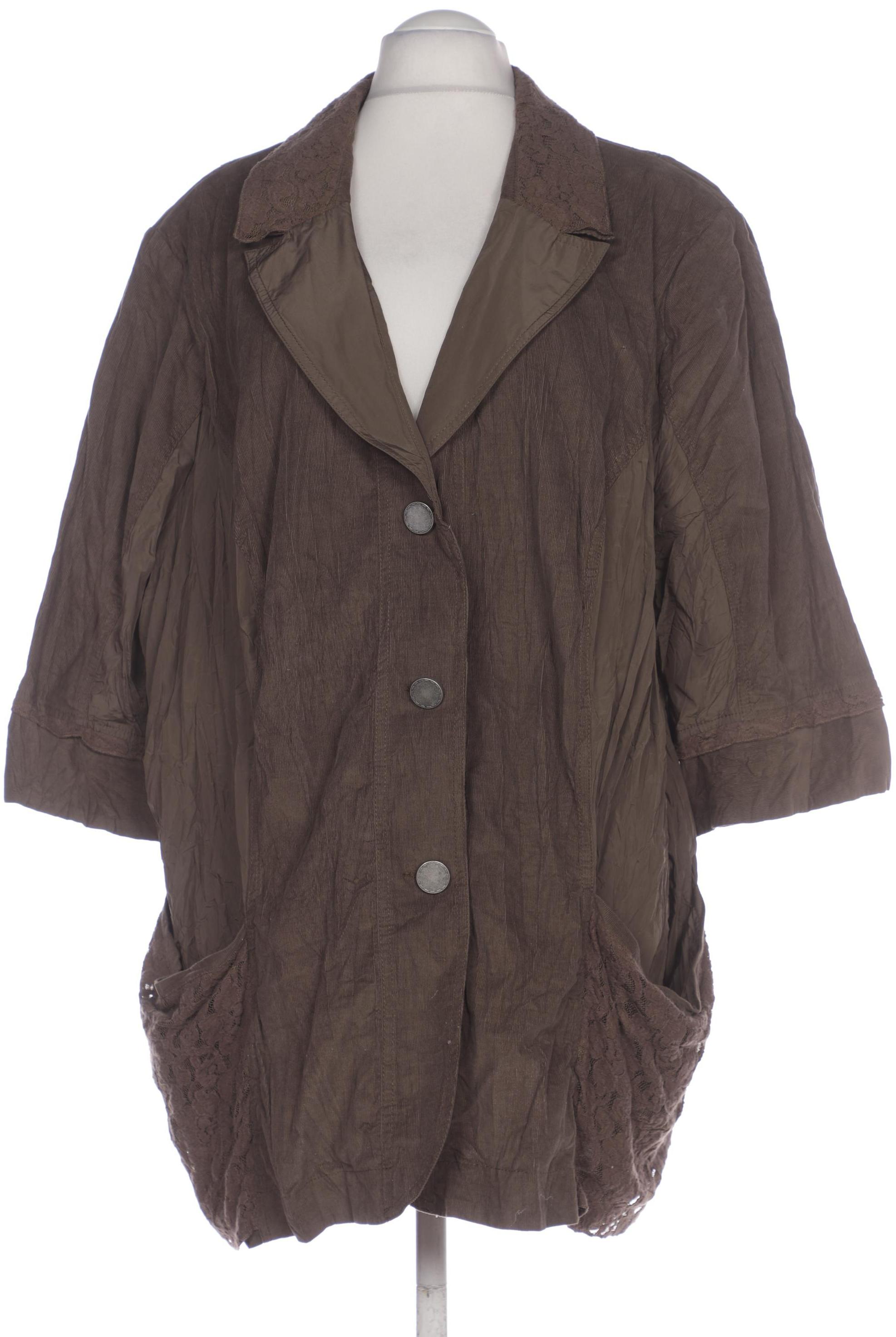 

Ulla Popken Damen Blazer, braun, Gr. 60
