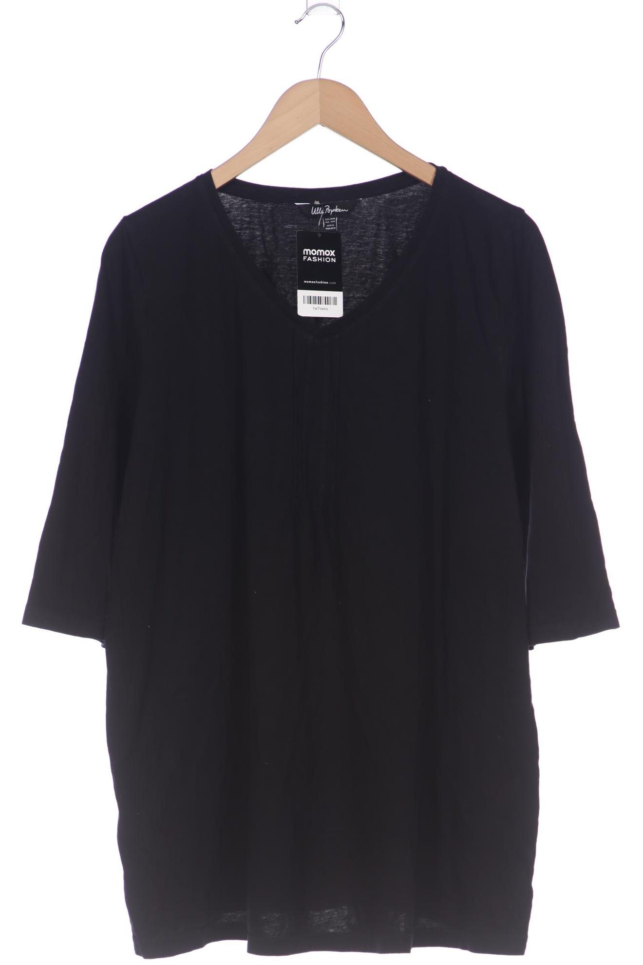 

Ulla Popken Damen Langarmshirt, schwarz, Gr. 46