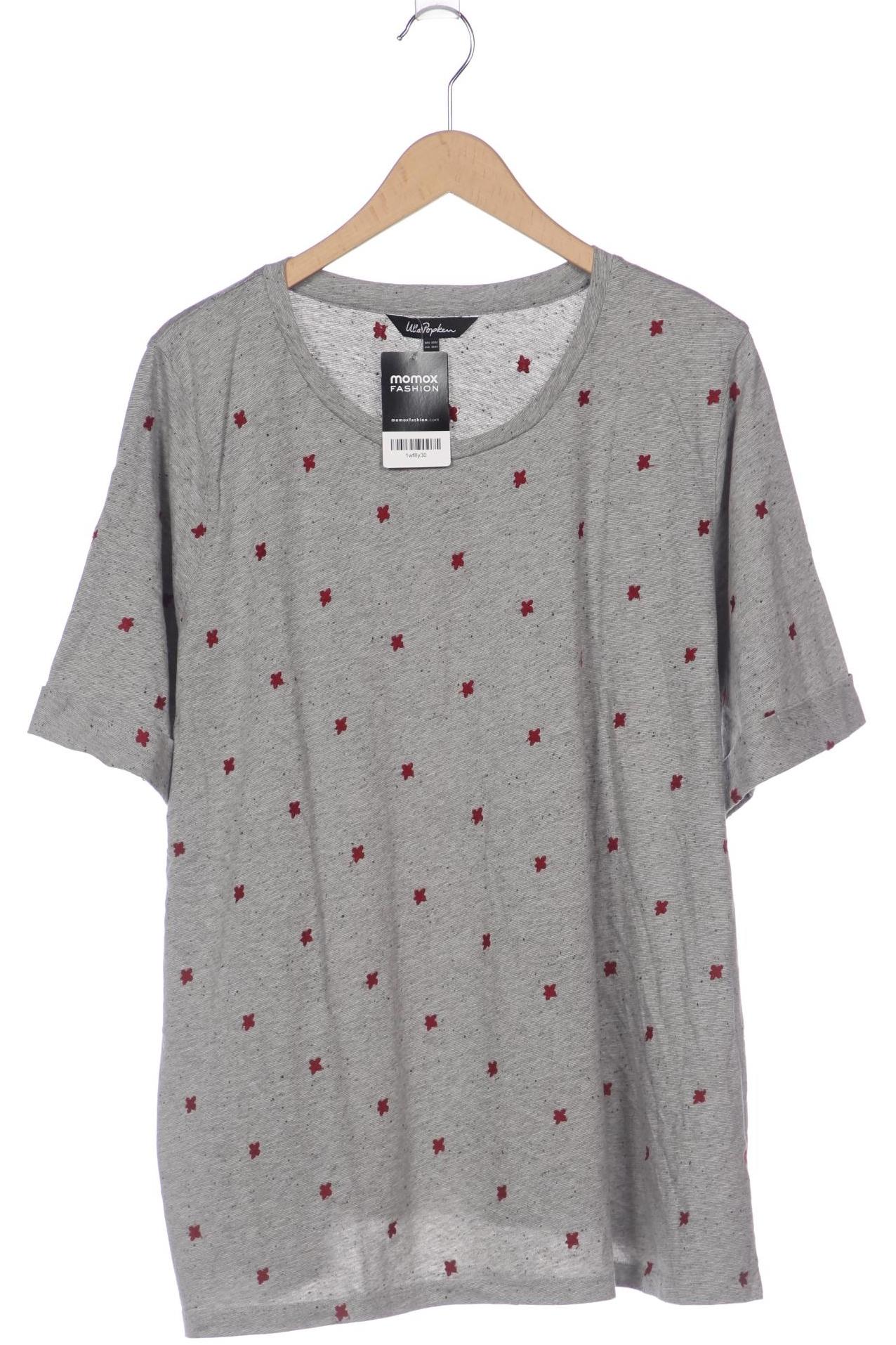 

Ulla Popken Damen T-Shirt, grau, Gr. 50