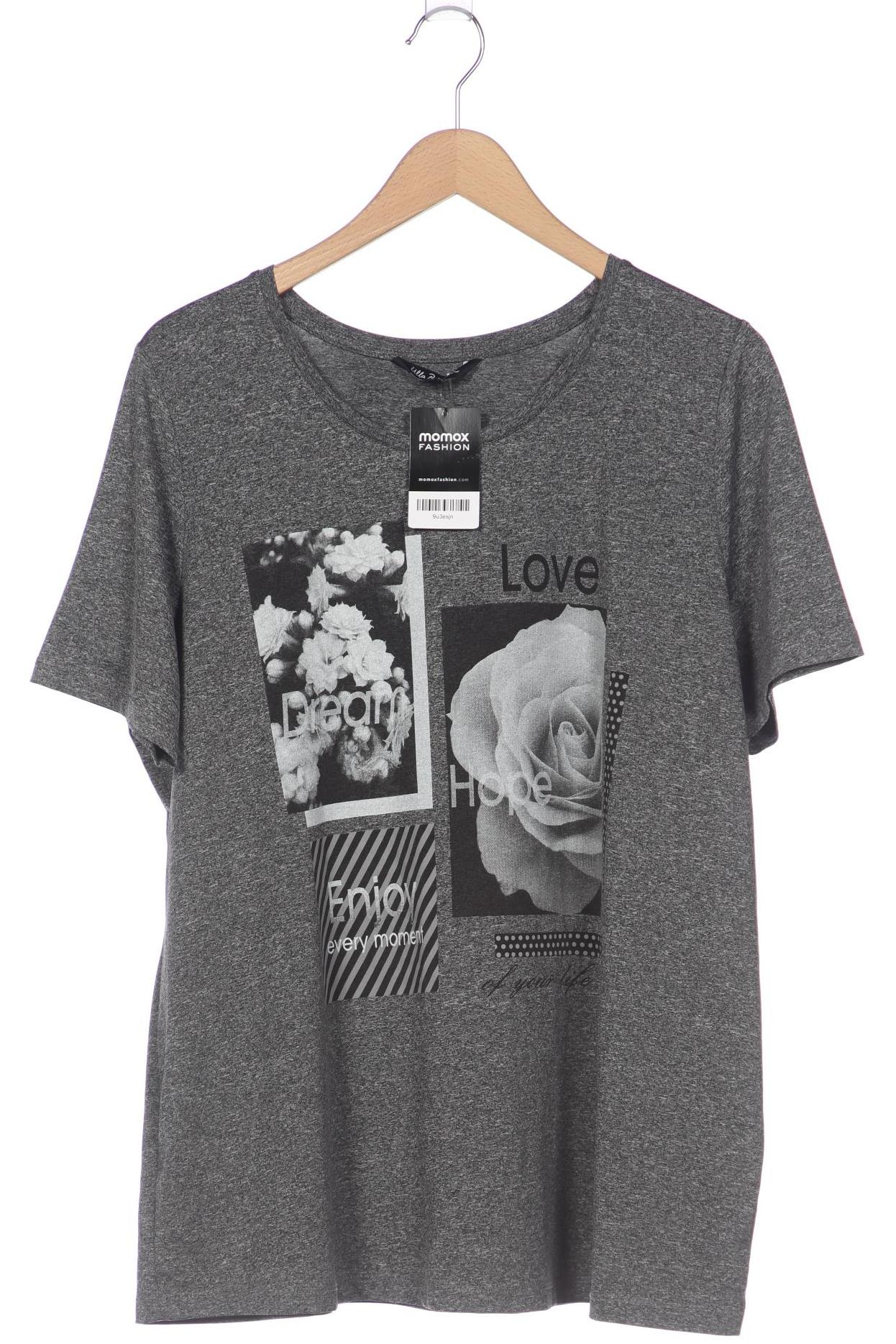 

Ulla Popken Damen T-Shirt, grau, Gr. 46