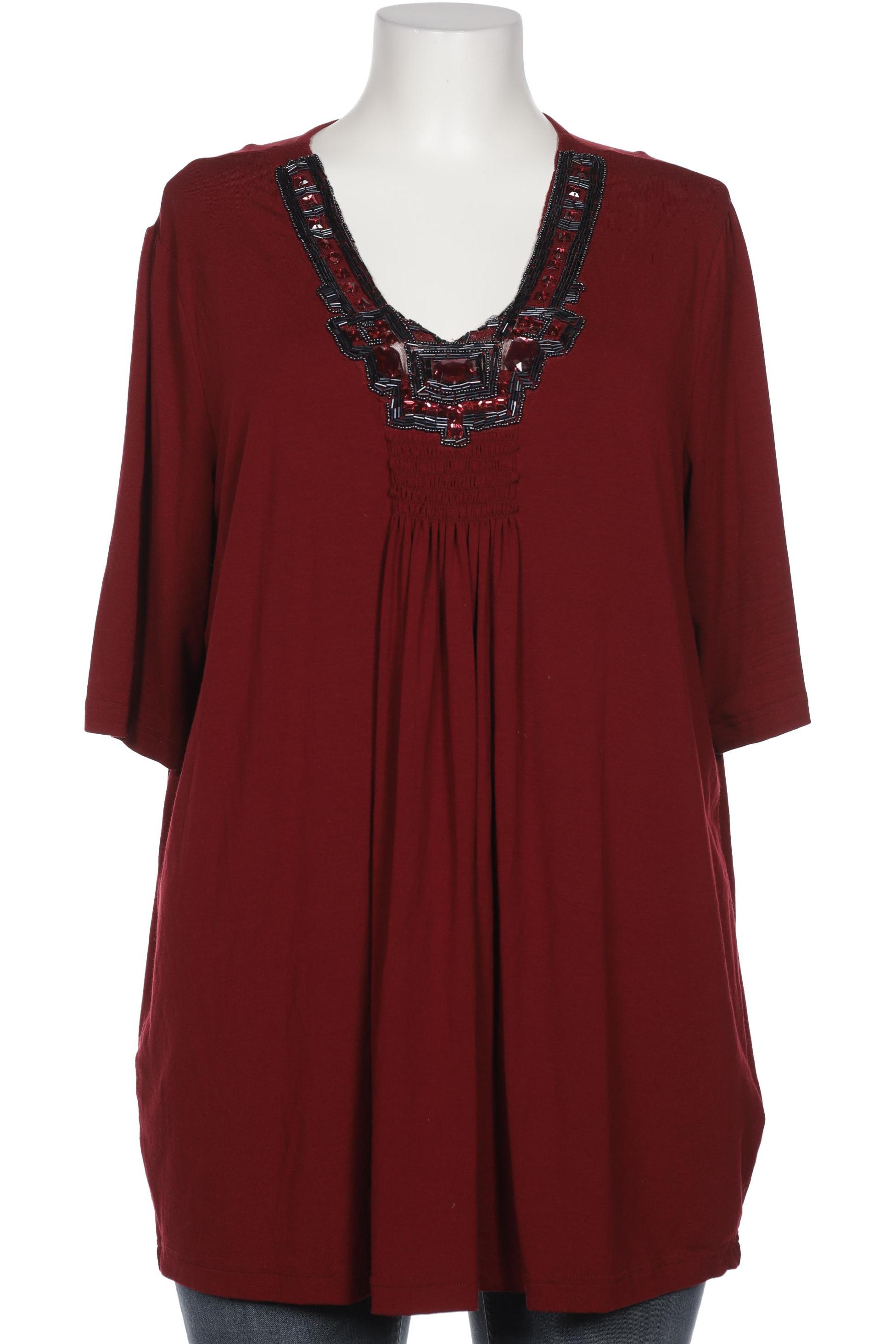 

Ulla Popken Damen Bluse, bordeaux