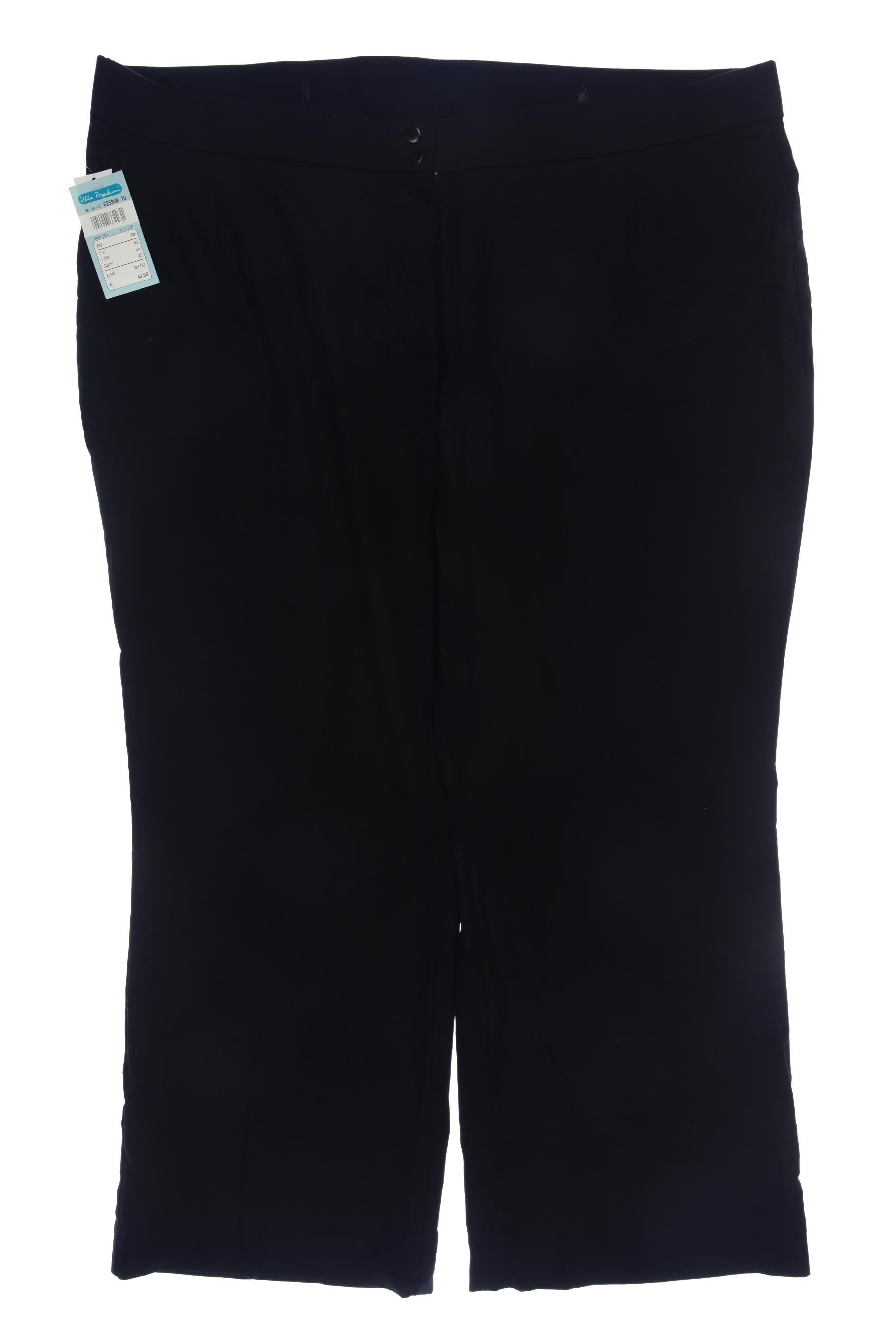 

Ulla Popken Damen Stoffhose, schwarz, Gr. 58