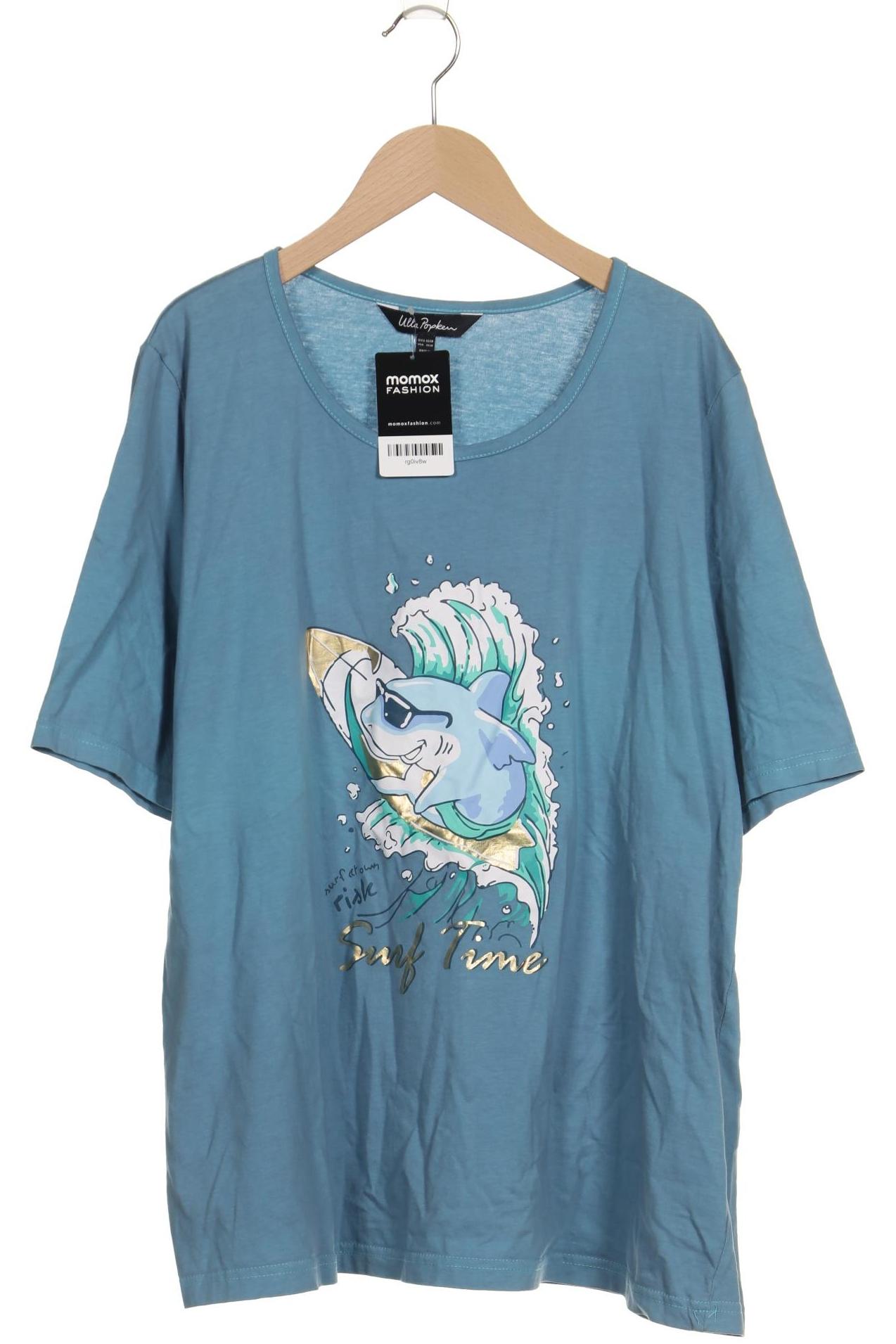 

Ulla Popken Damen T-Shirt, blau, Gr. 46