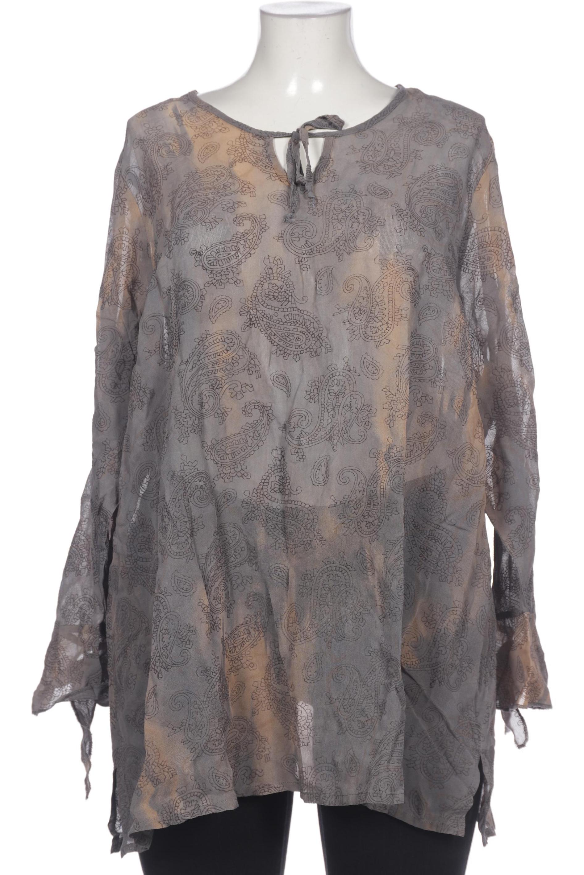

Ulla Popken Damen Bluse, grau, Gr. 48