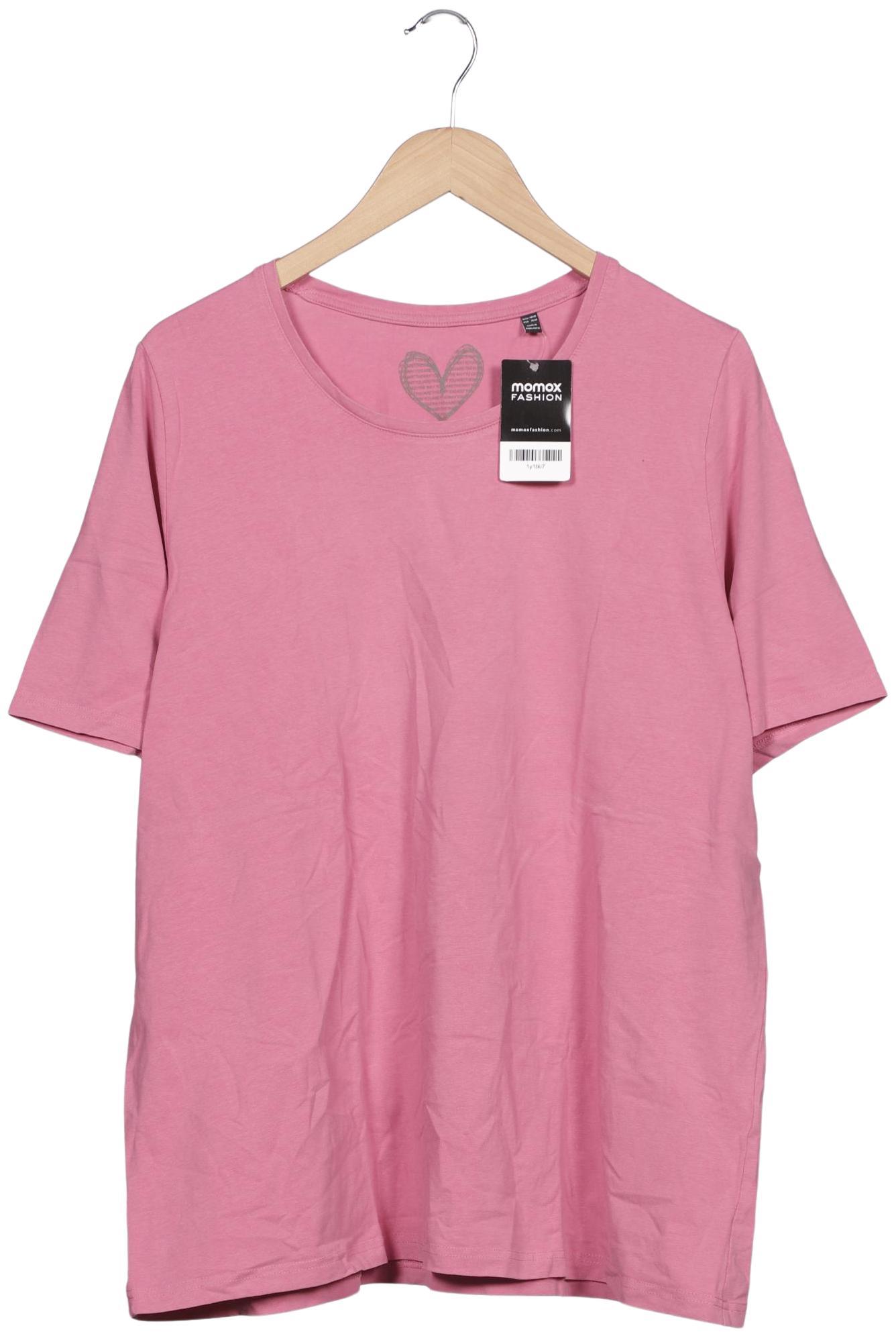 

Ulla Popken Damen T-Shirt, pink, Gr. 48