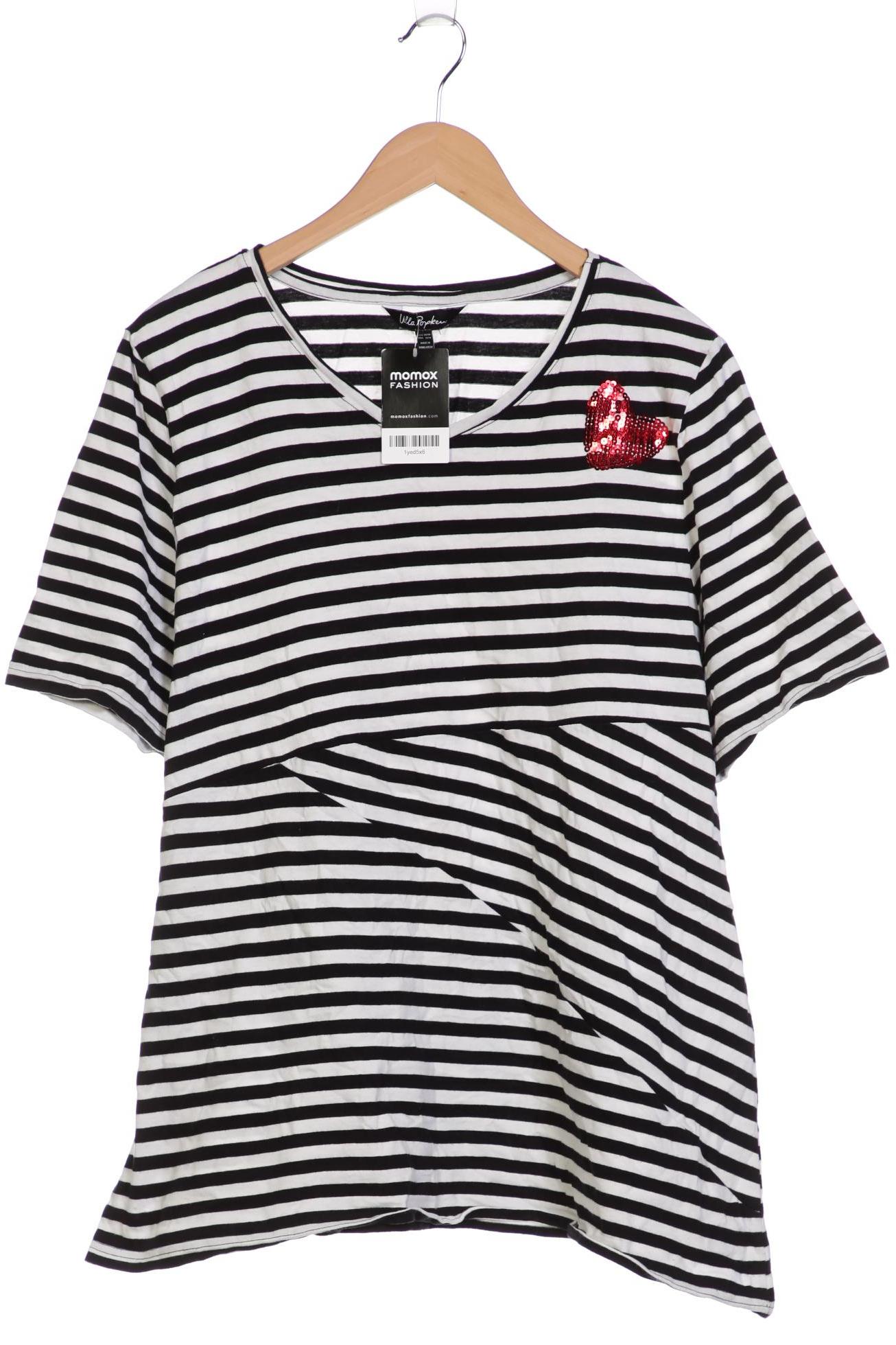 

Ulla Popken Damen T-Shirt, schwarz, Gr. 46