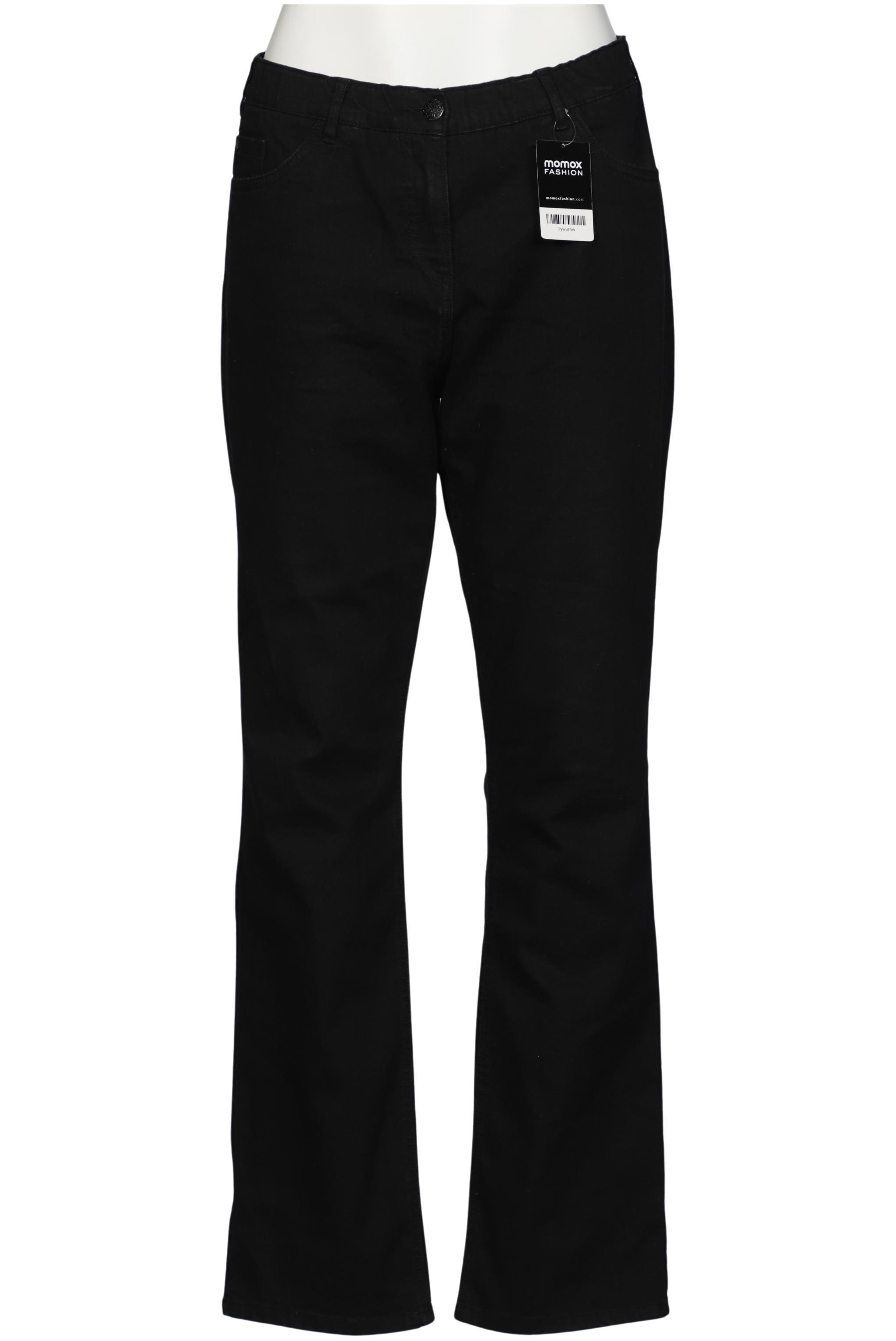 

Ulla Popken Damen Jeans, schwarz, Gr. 88