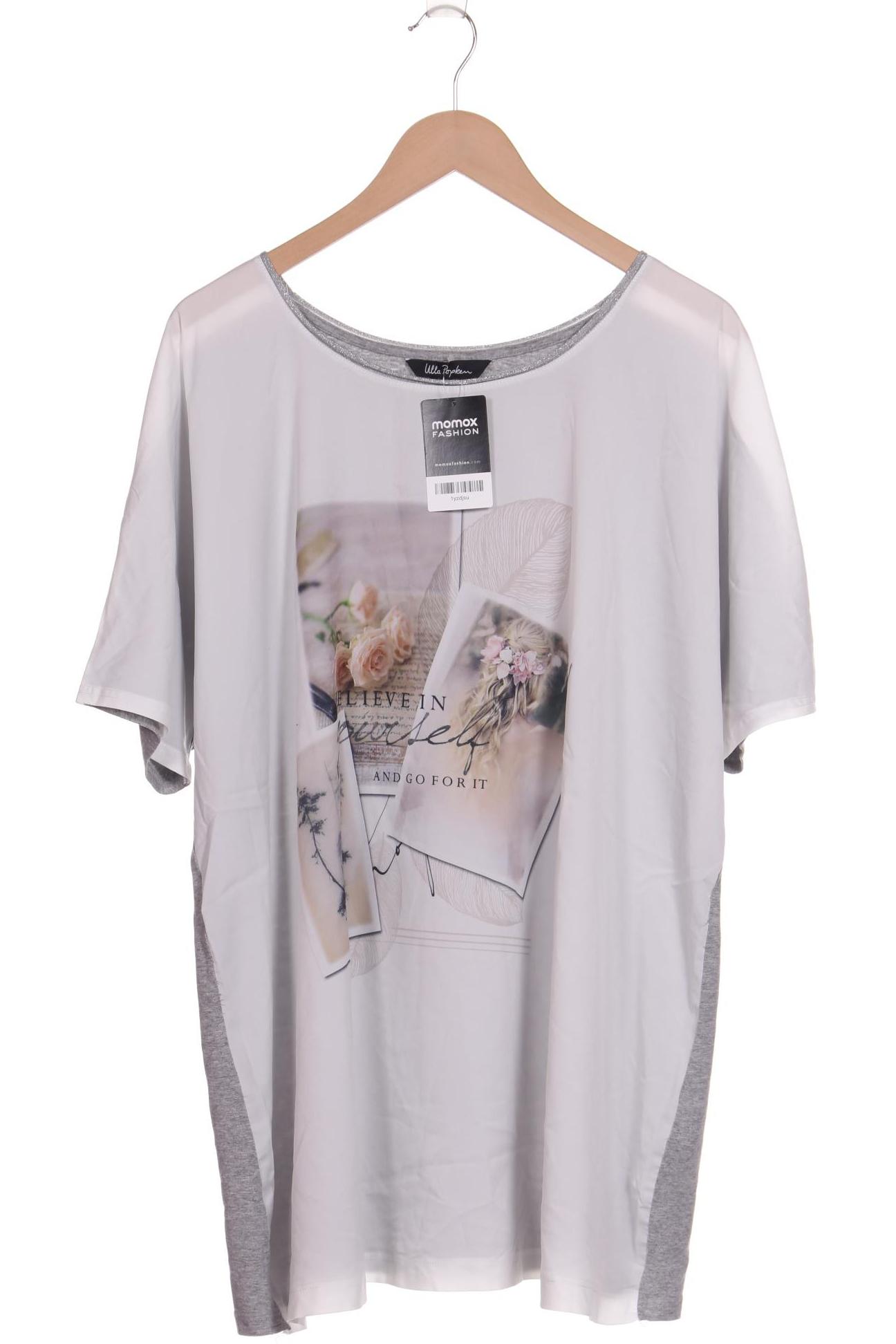 

Ulla Popken Damen T-Shirt, grau, Gr. 50