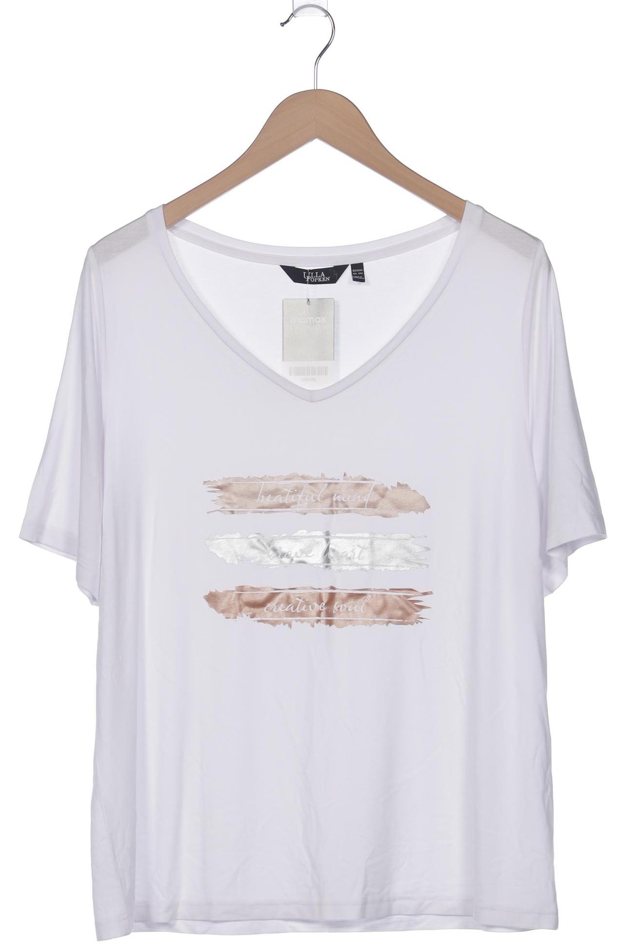 

Ulla Popken Damen T-Shirt, weiß, Gr. 42