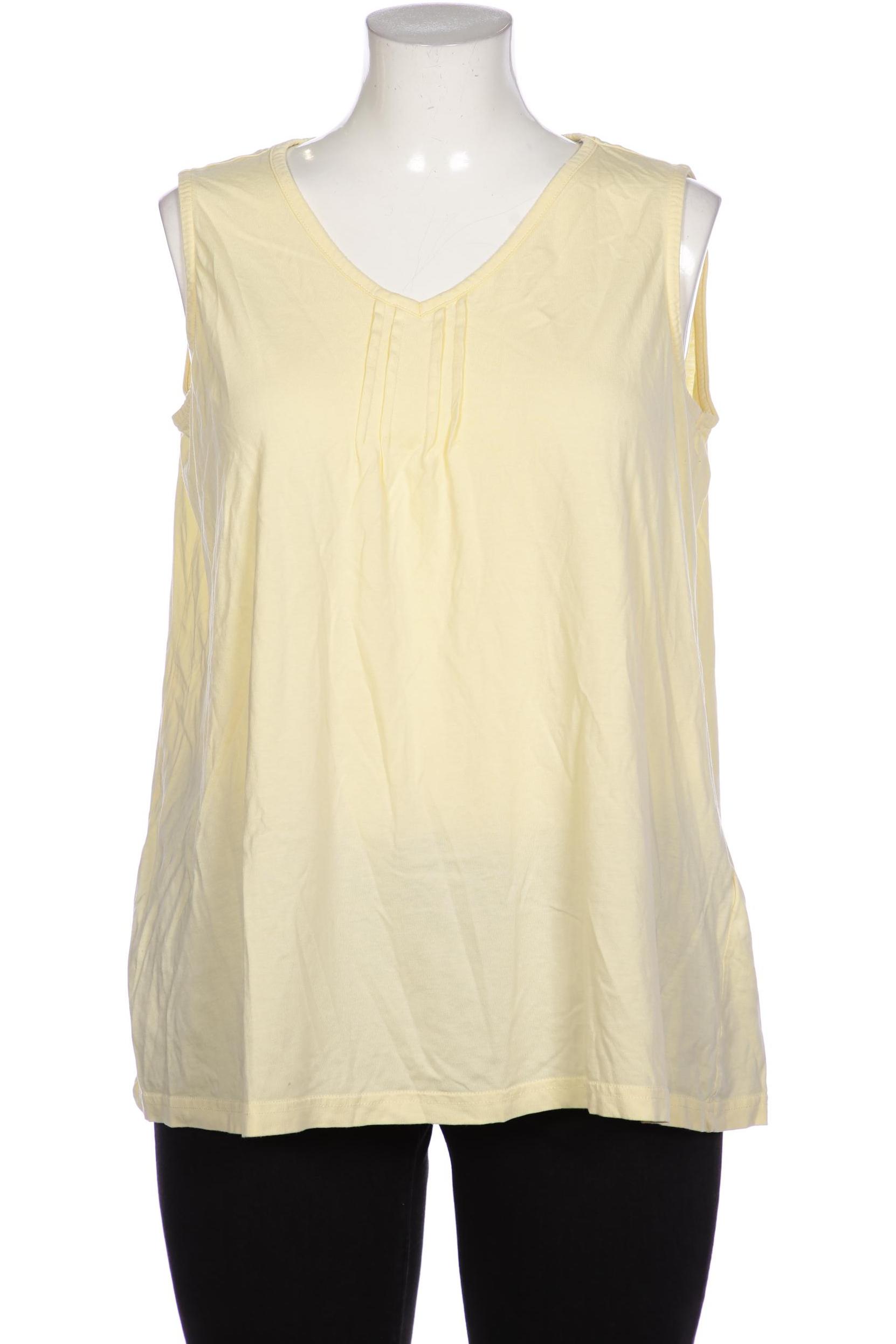 

Ulla Popken Damen Top, gelb, Gr. 46