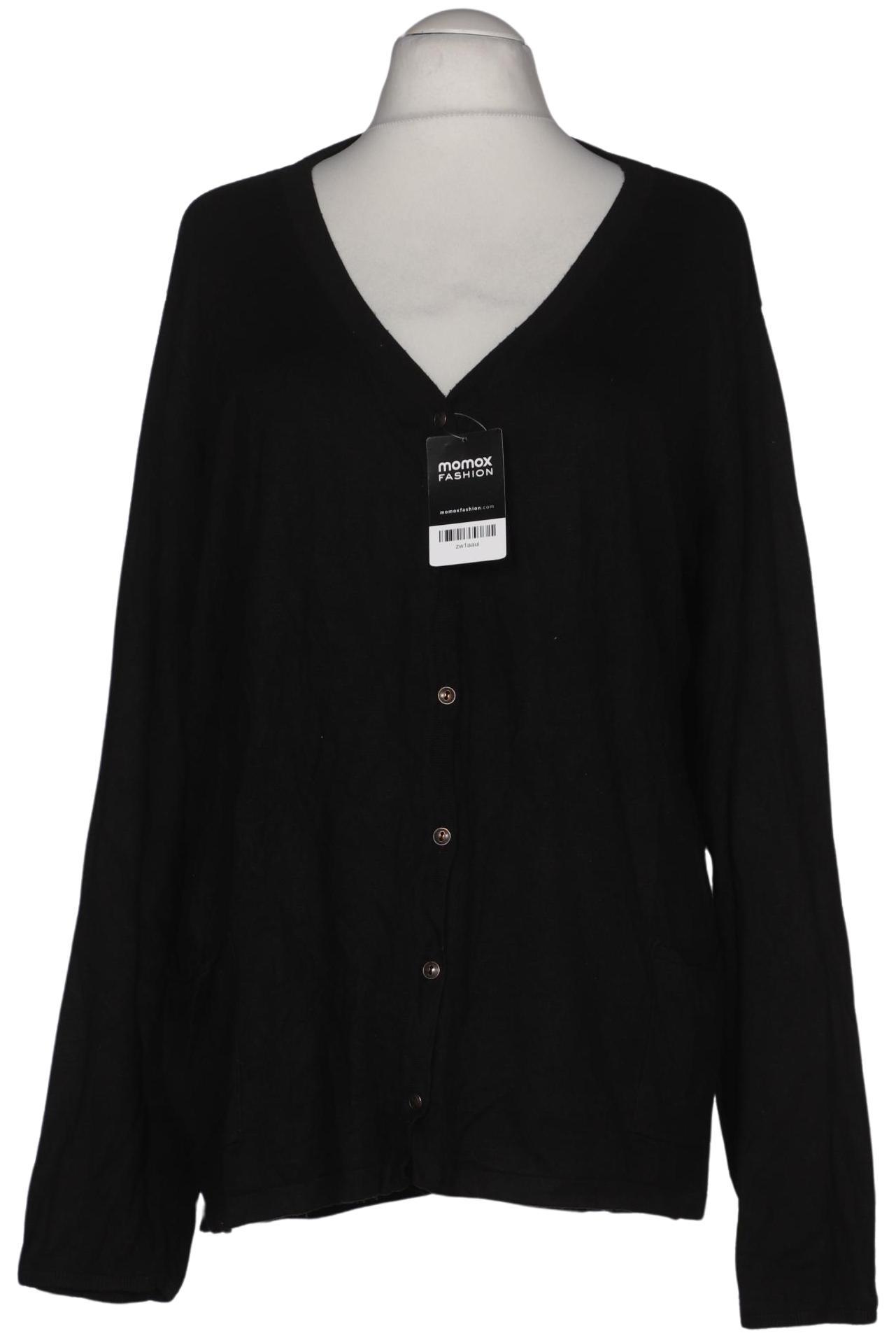 

Ulla Popken Damen Strickjacke, schwarz, Gr. 58